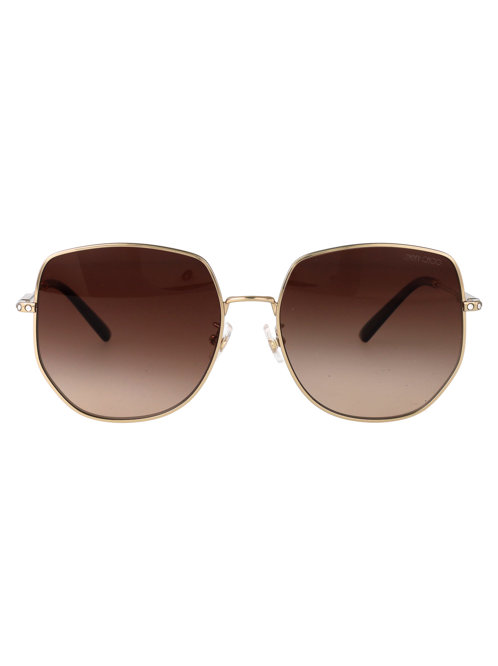Pale Gold Steel Sunglasses