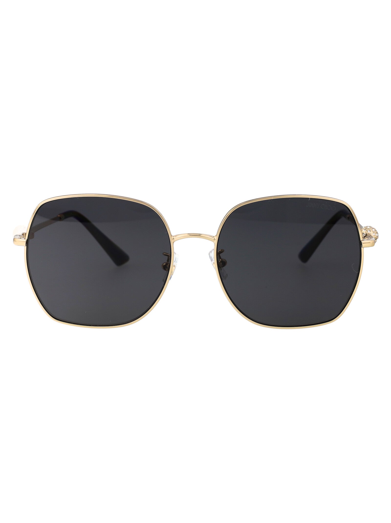 Pale Gold Metal Sunglasses