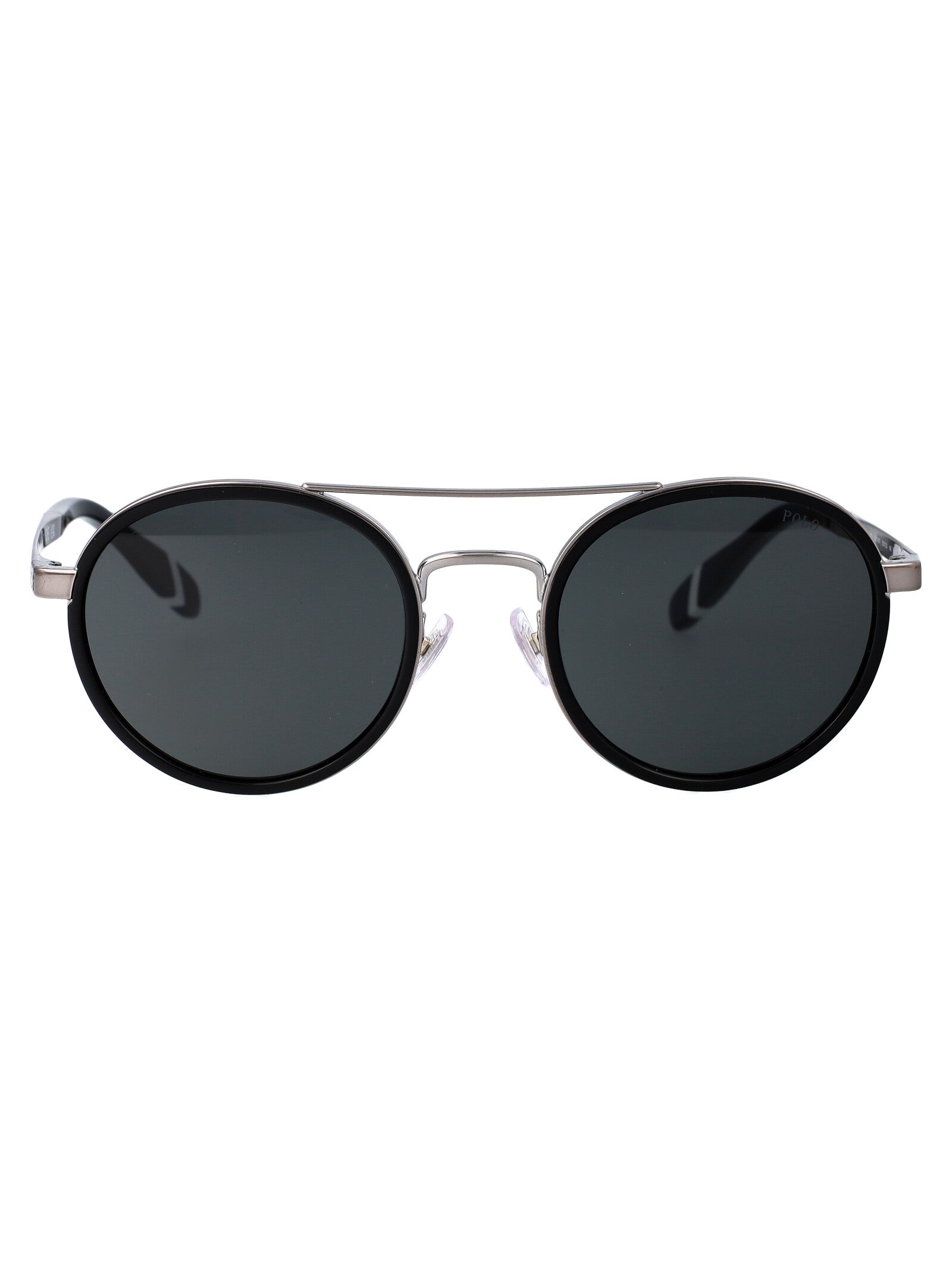 Black/Gunmetal Metal Sunglasses