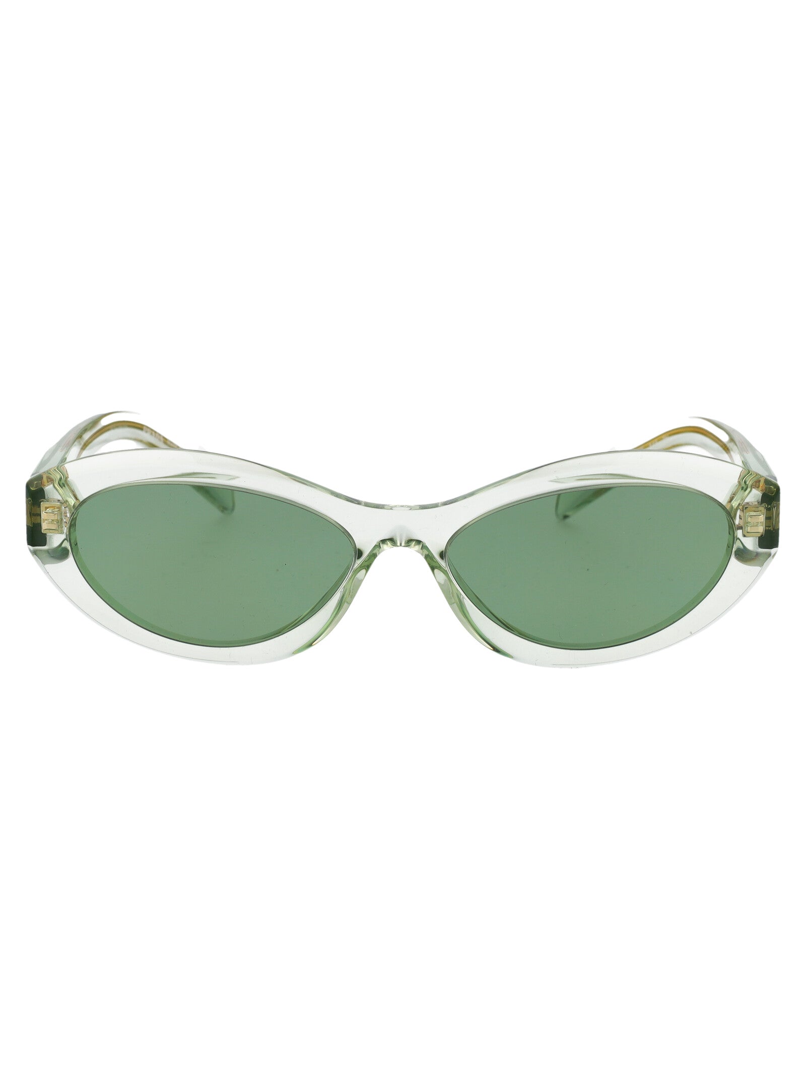 Transparent Mint Acetate Sunglasses