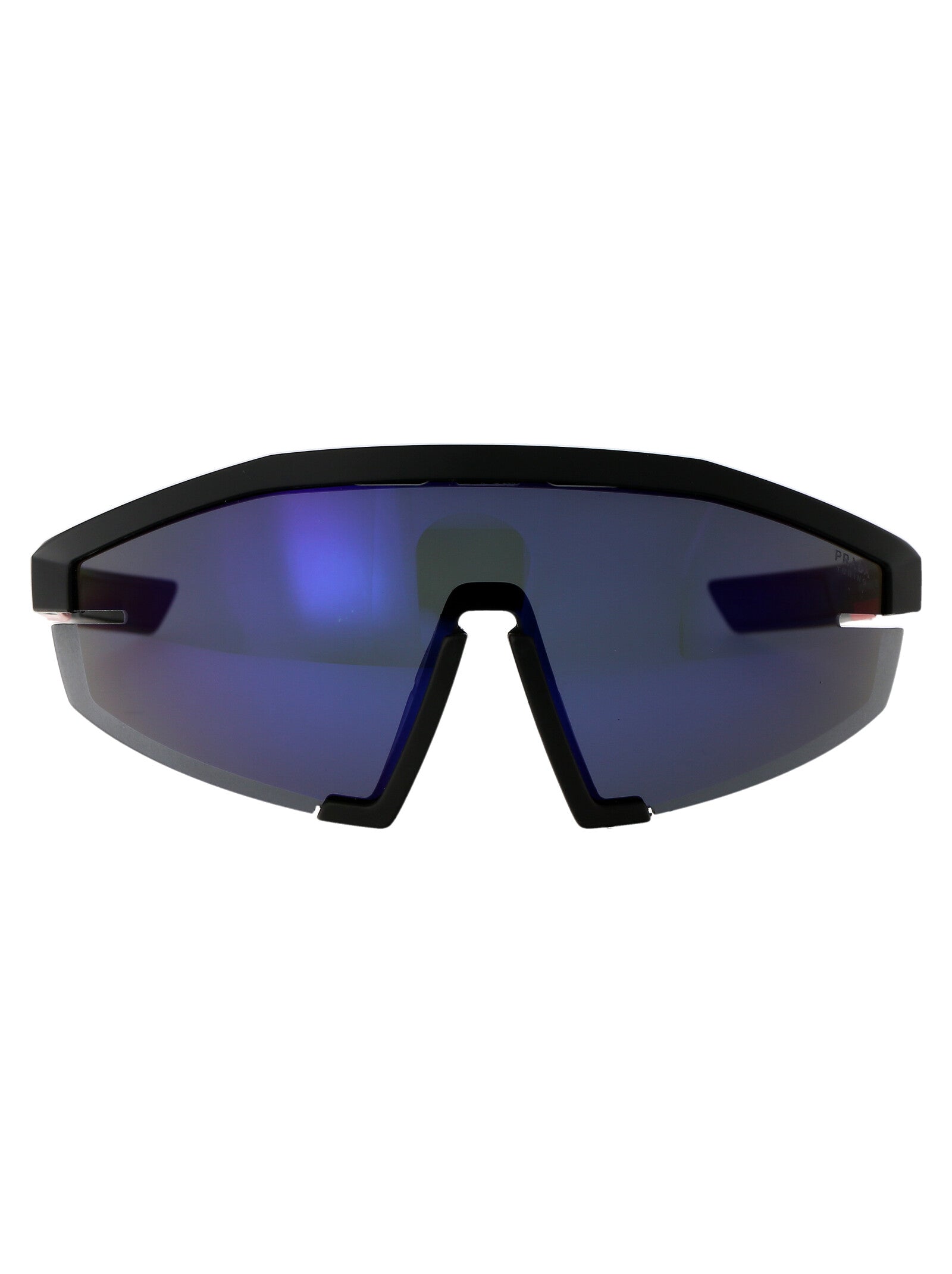 Matte Black Injected Sunglasses