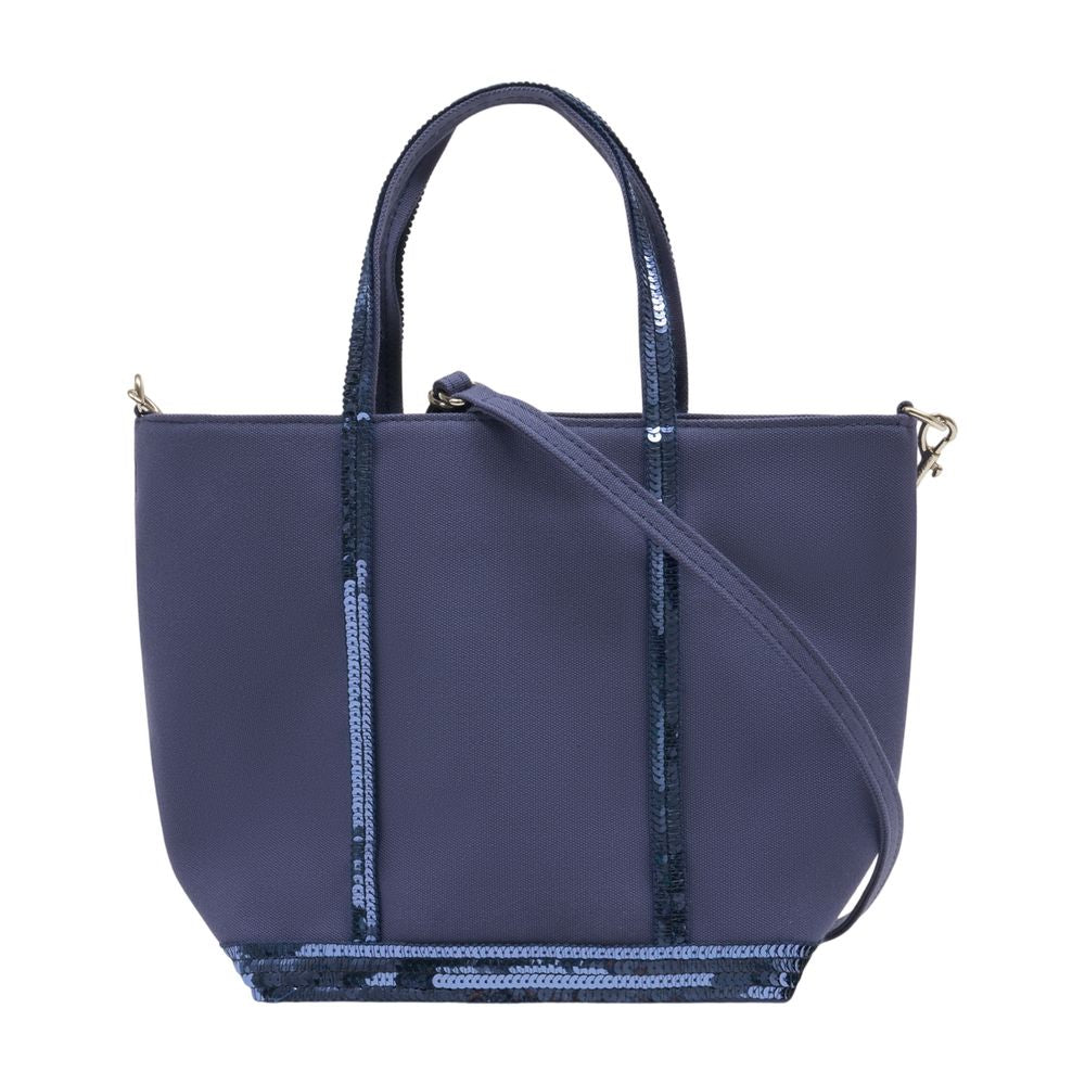 S Shopper Bag -  - Cotton - Blue