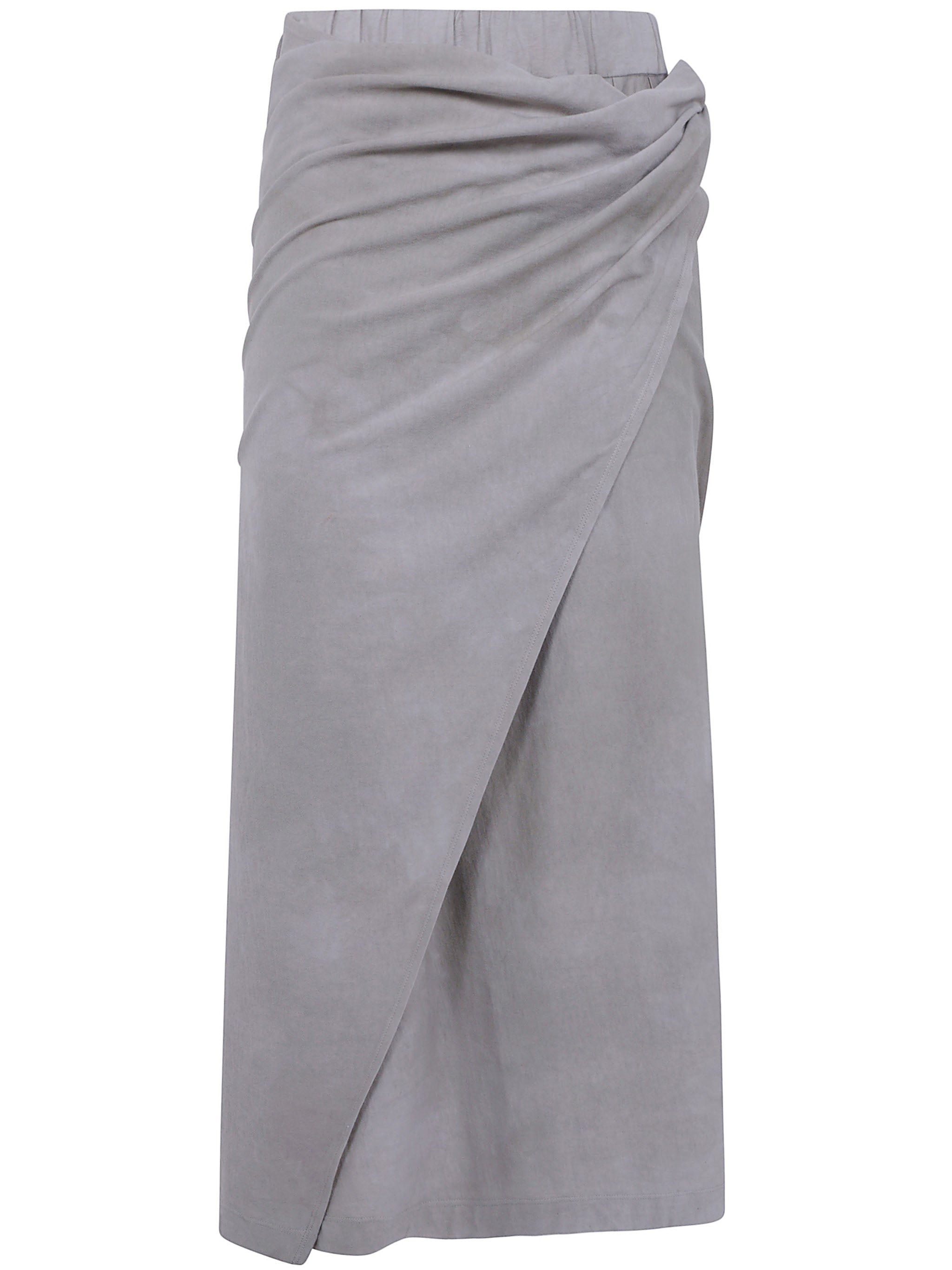 Asymetric Jersey Skirt