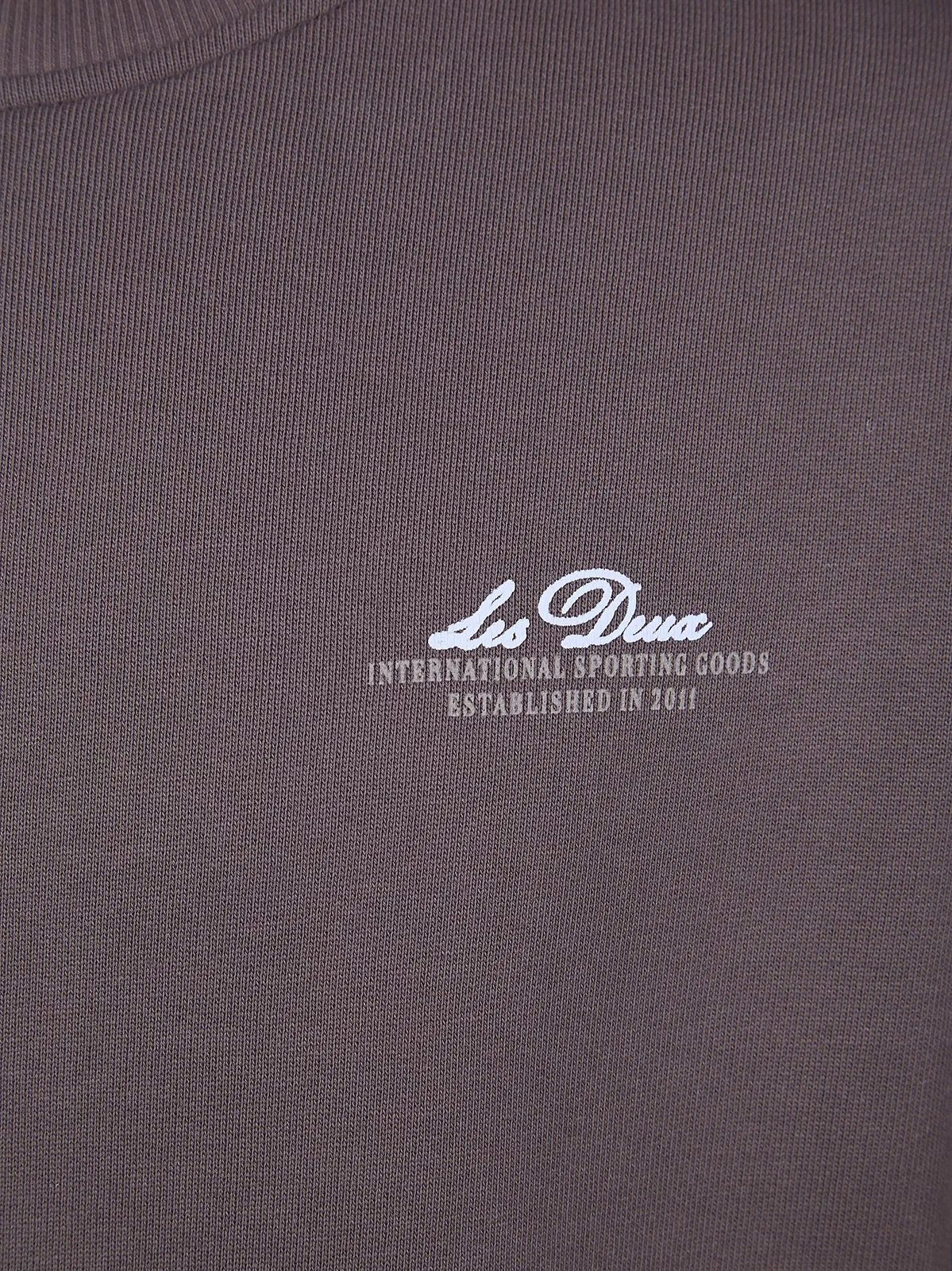 Les Deux "ben Globe" Sweatshirt In Brown