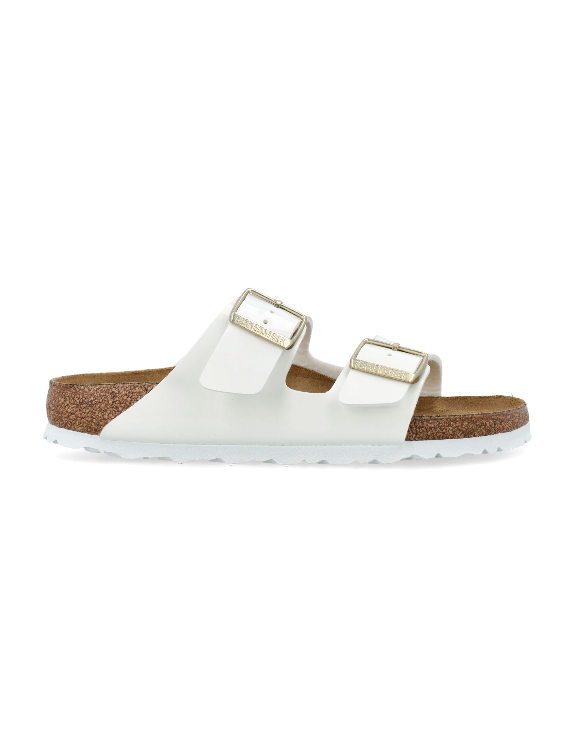 Arizona Birko Pantent White Sneakers