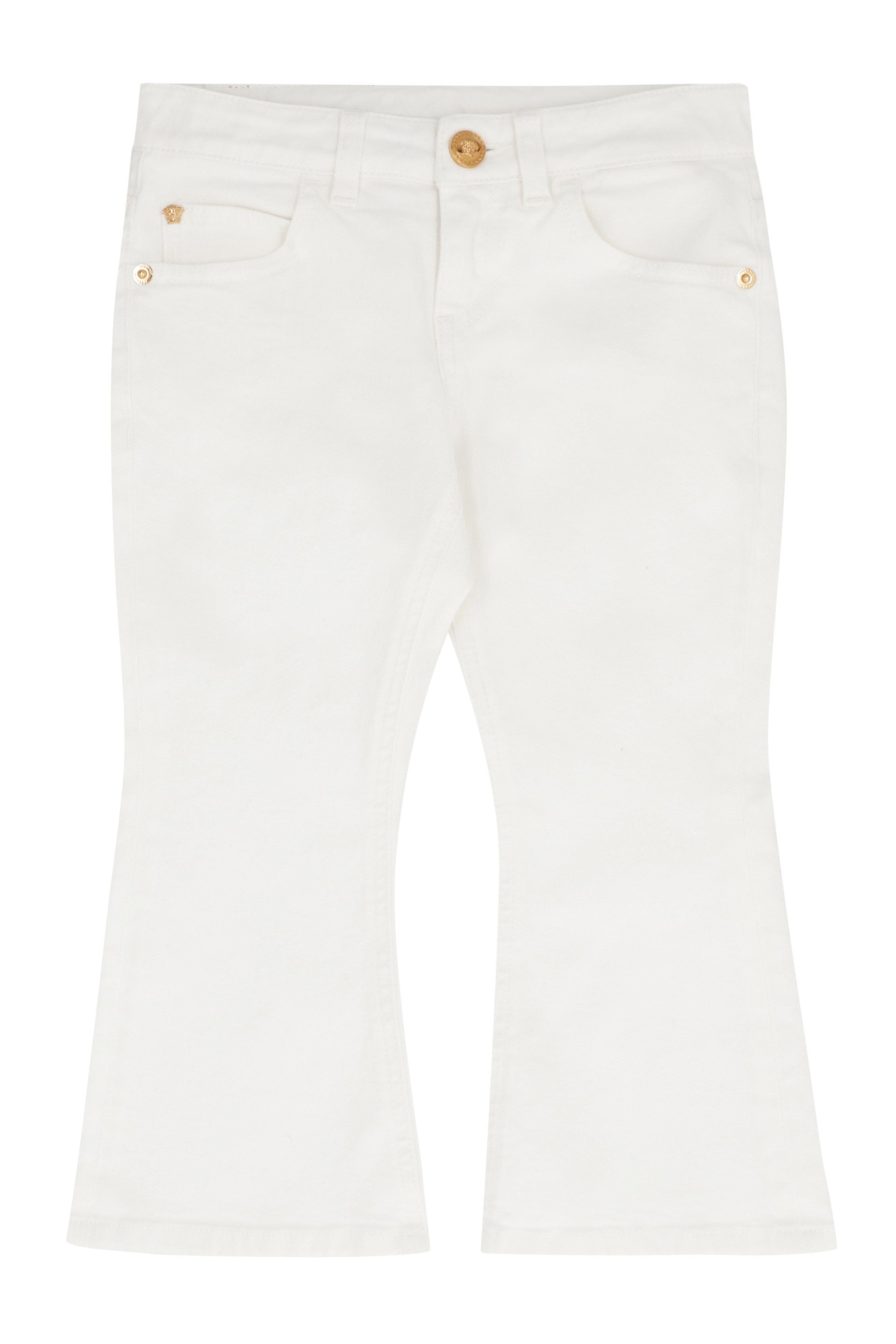Cotton Flared Jeans
