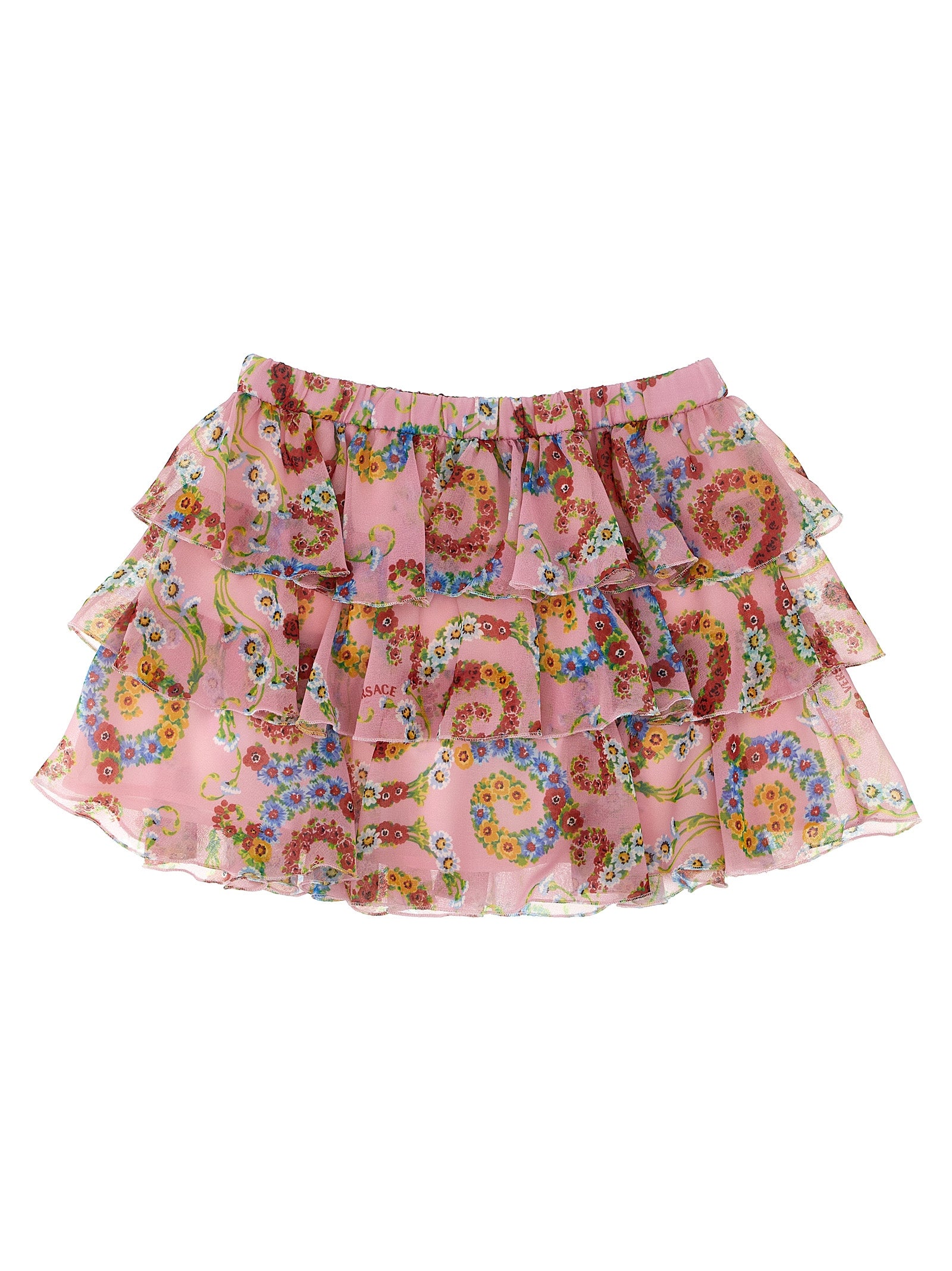 Kids 'Geo Poly Barocco Flower' Skirt