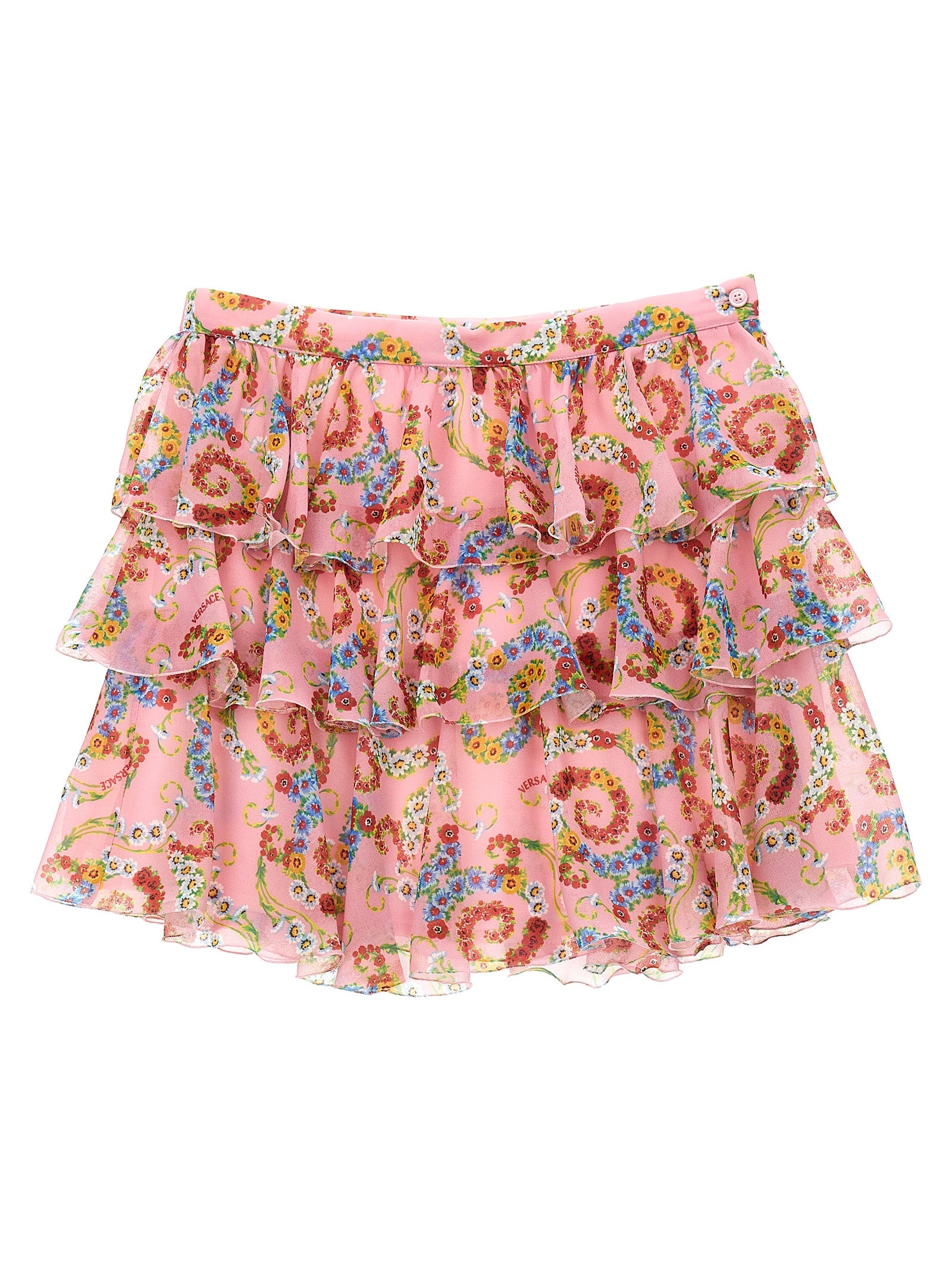Kids 'Geo Poly Barocco Flower' Skirt