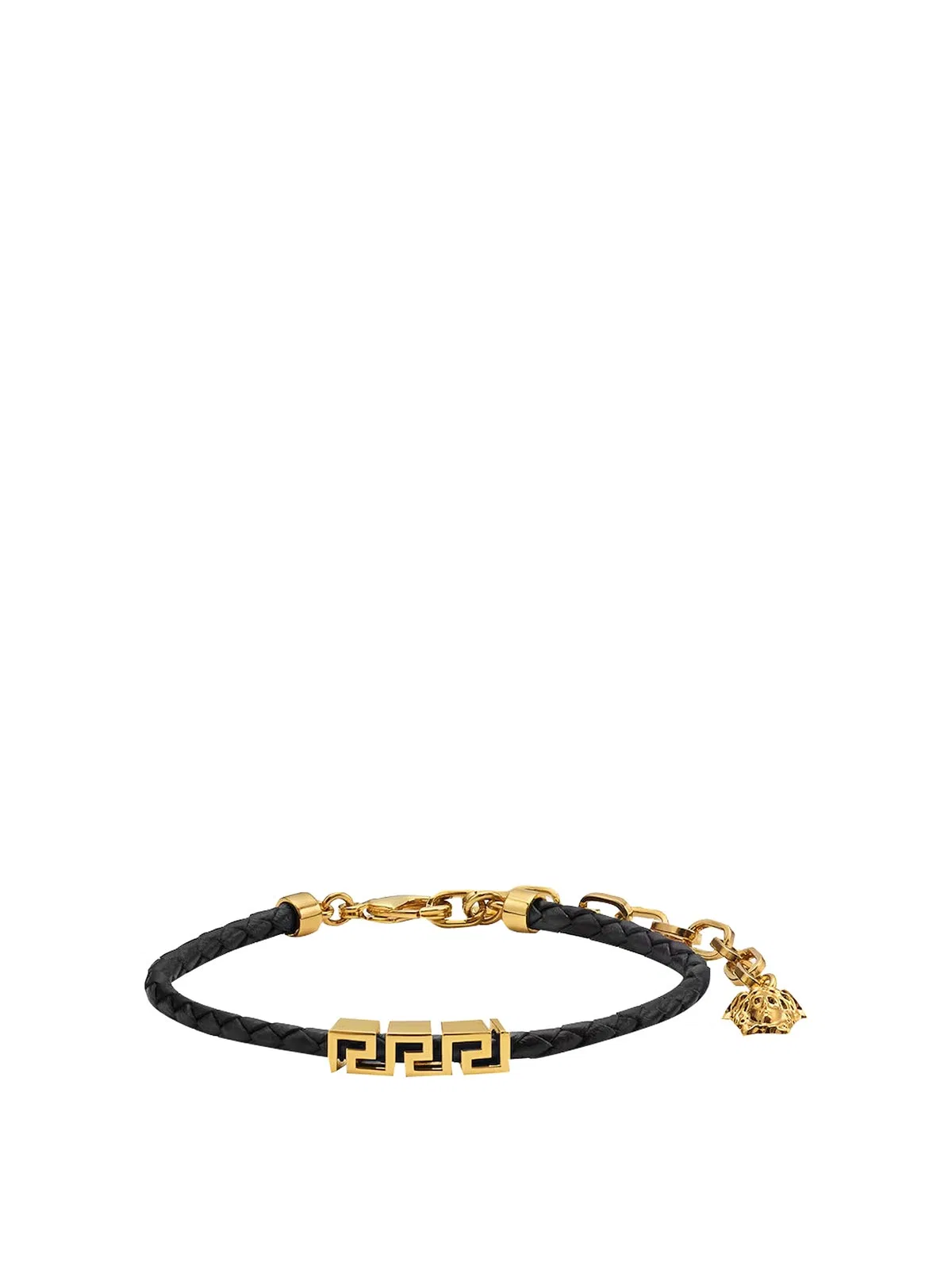 Black Creca Leather Bracelet