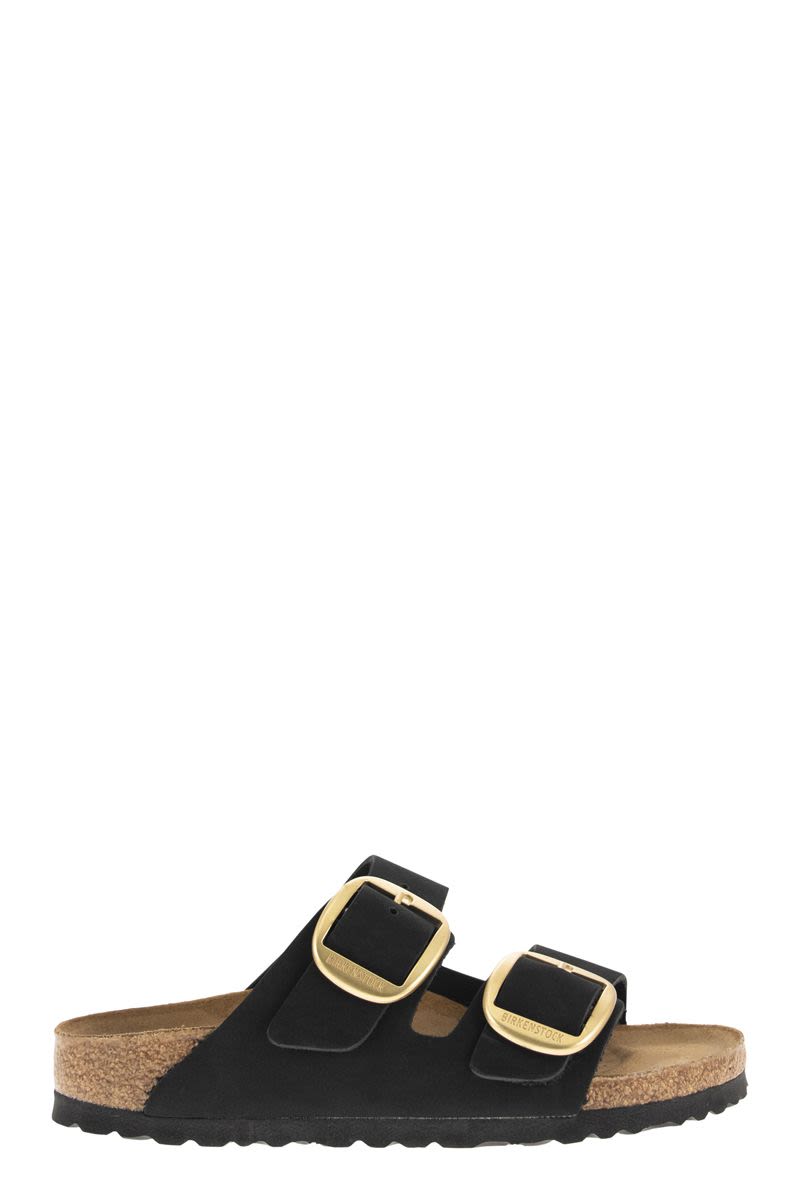 Arizona - Leather Slipper With Large Buckle