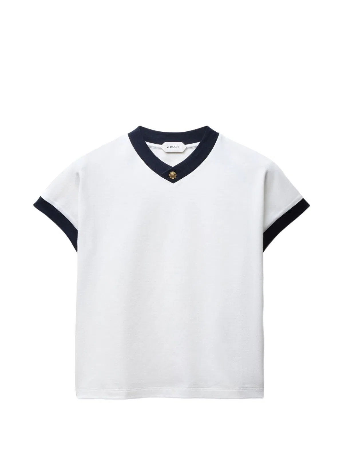 Versace Cotton Slim-fit T-shirt In White