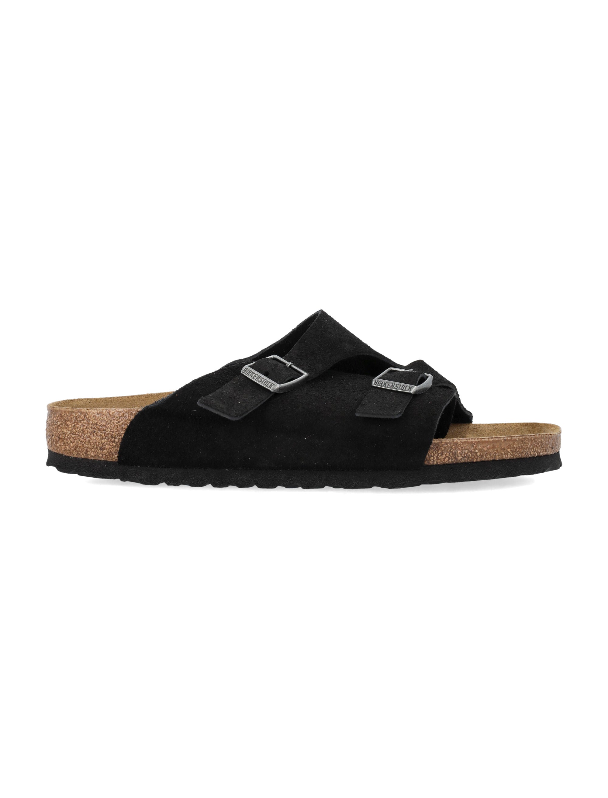 Black Suede Sandals