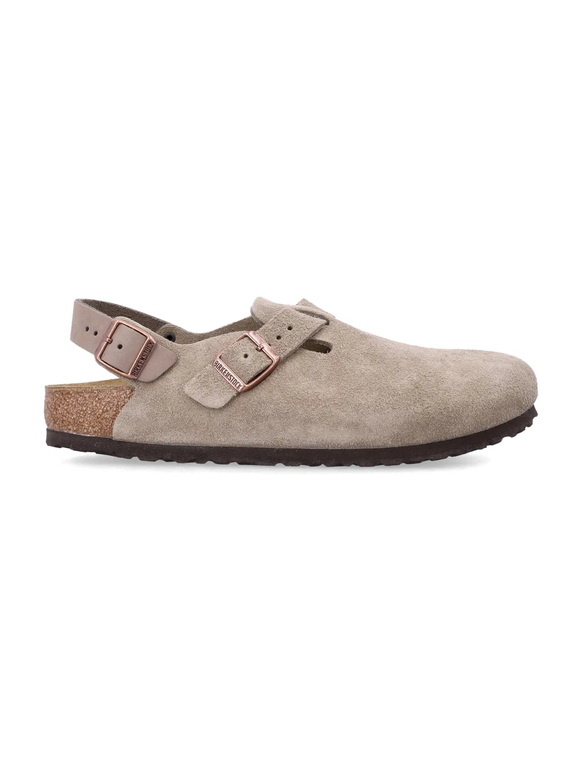 Tokio Unisex Suede Sabot