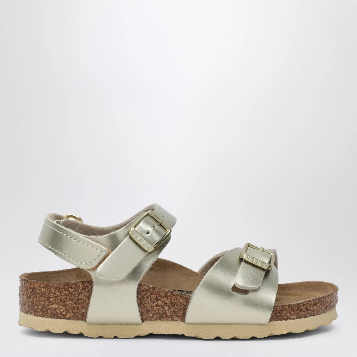 Rio Metallic Gold Sandal