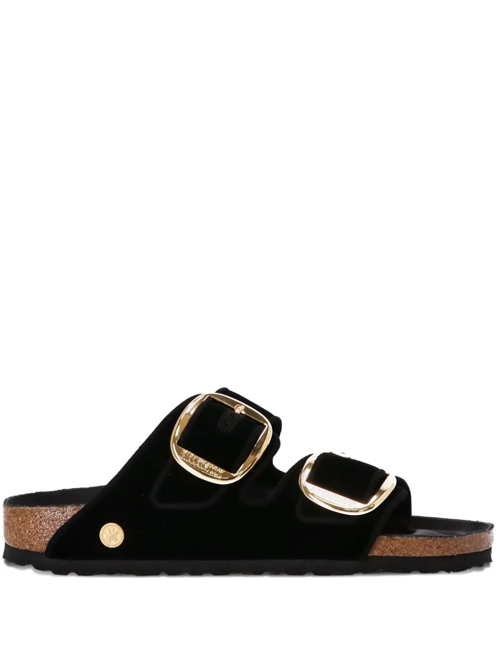 Arizona Big Buckle Velvet Sandals