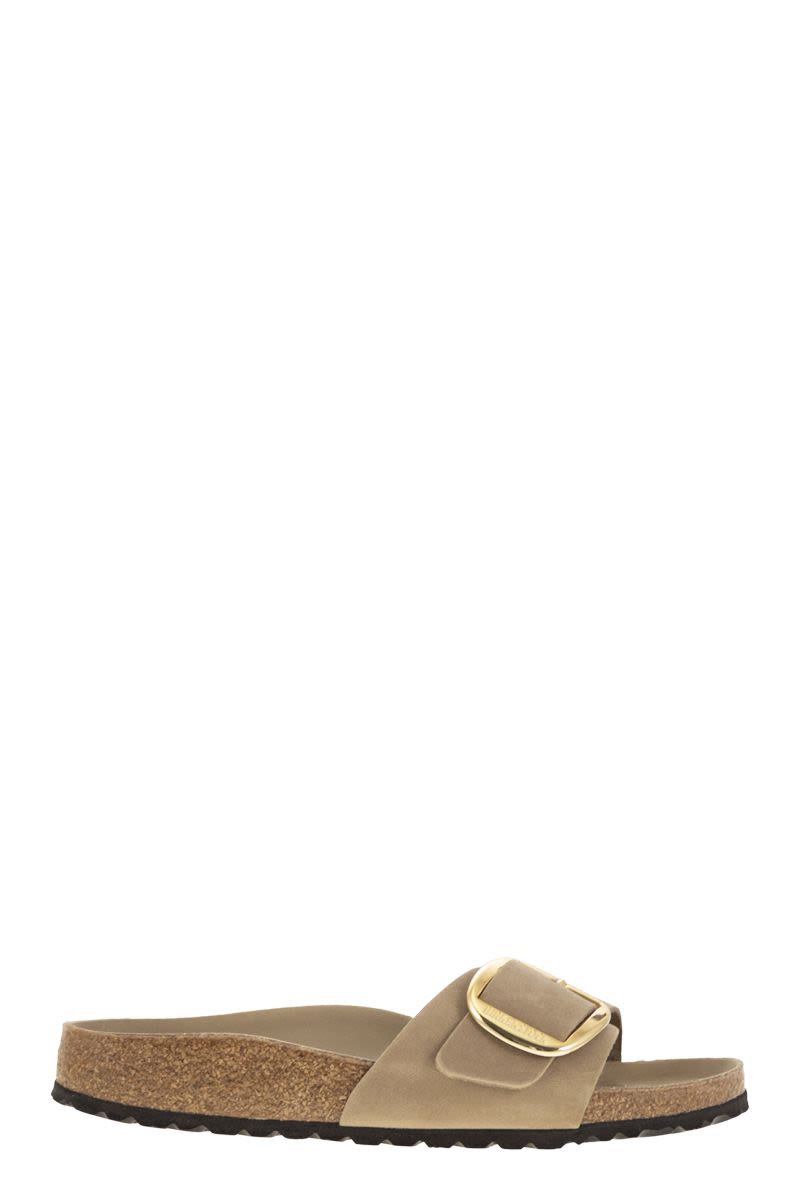 Madrid Big Buckle - Flat Sandal