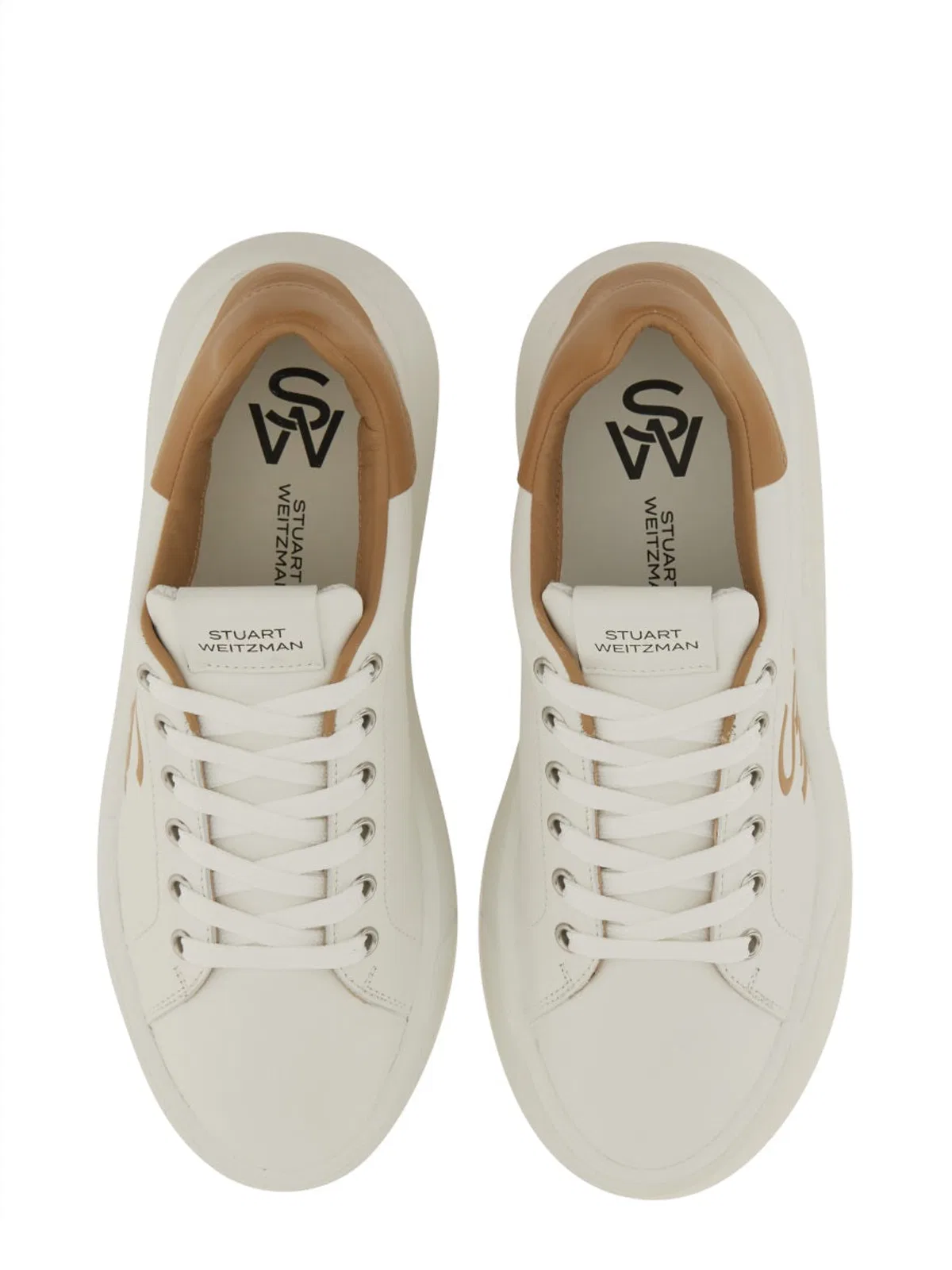 Stuart Weitzman Logo Strapped Low-top Casual Shoes In Multi