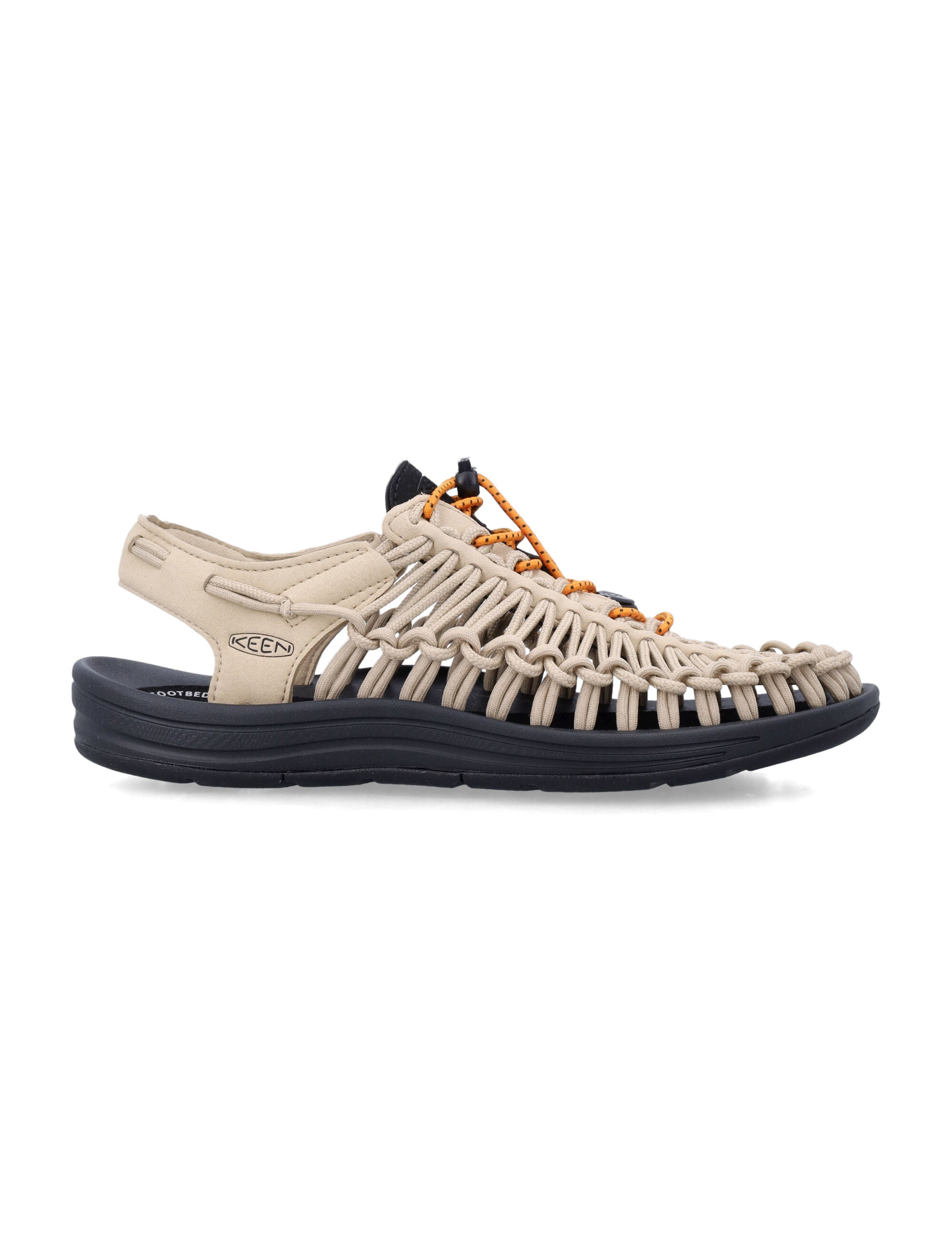 Uneek Two-Cord Sandals - Safari And Orange