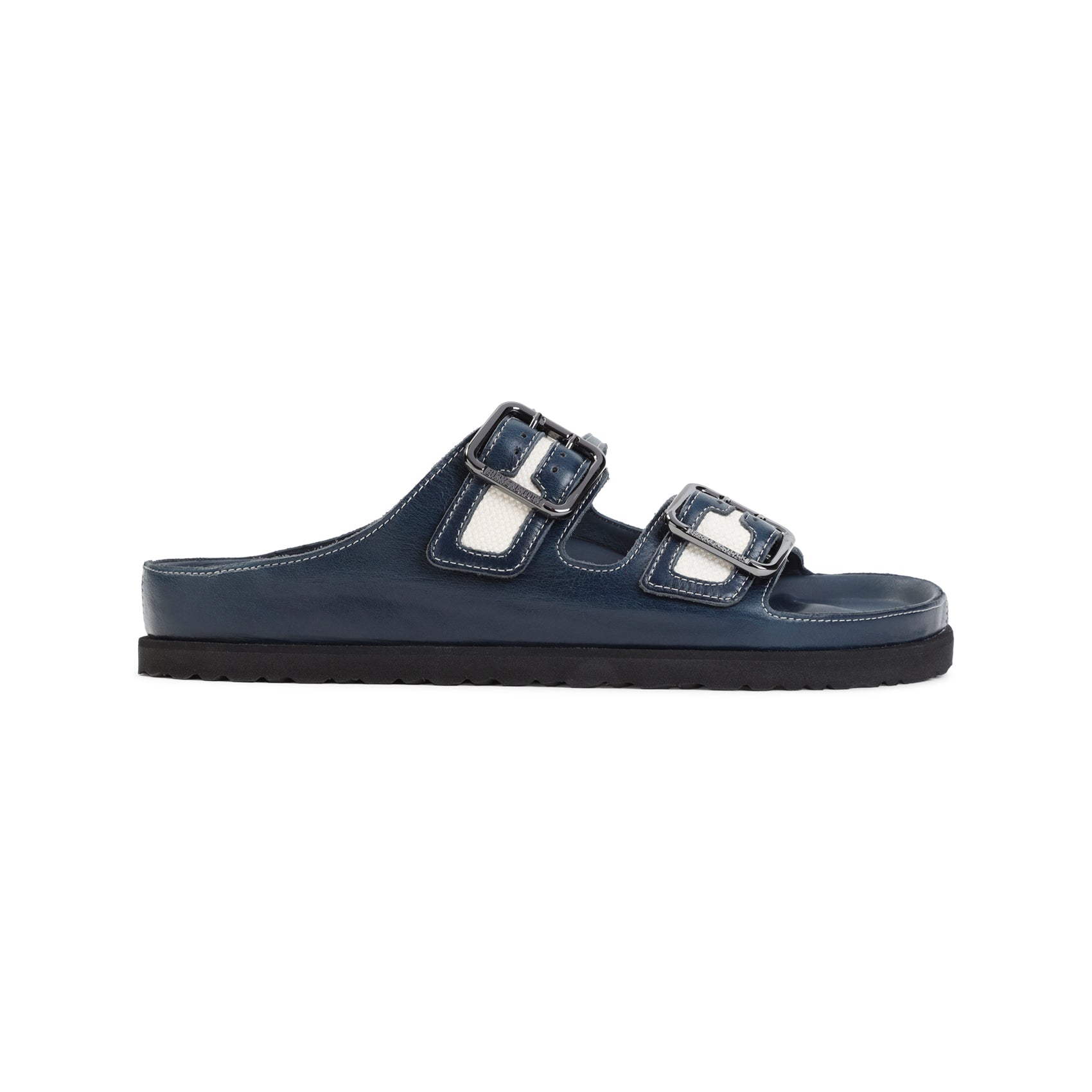 Midnight Navy Arizona Canvas Saldals