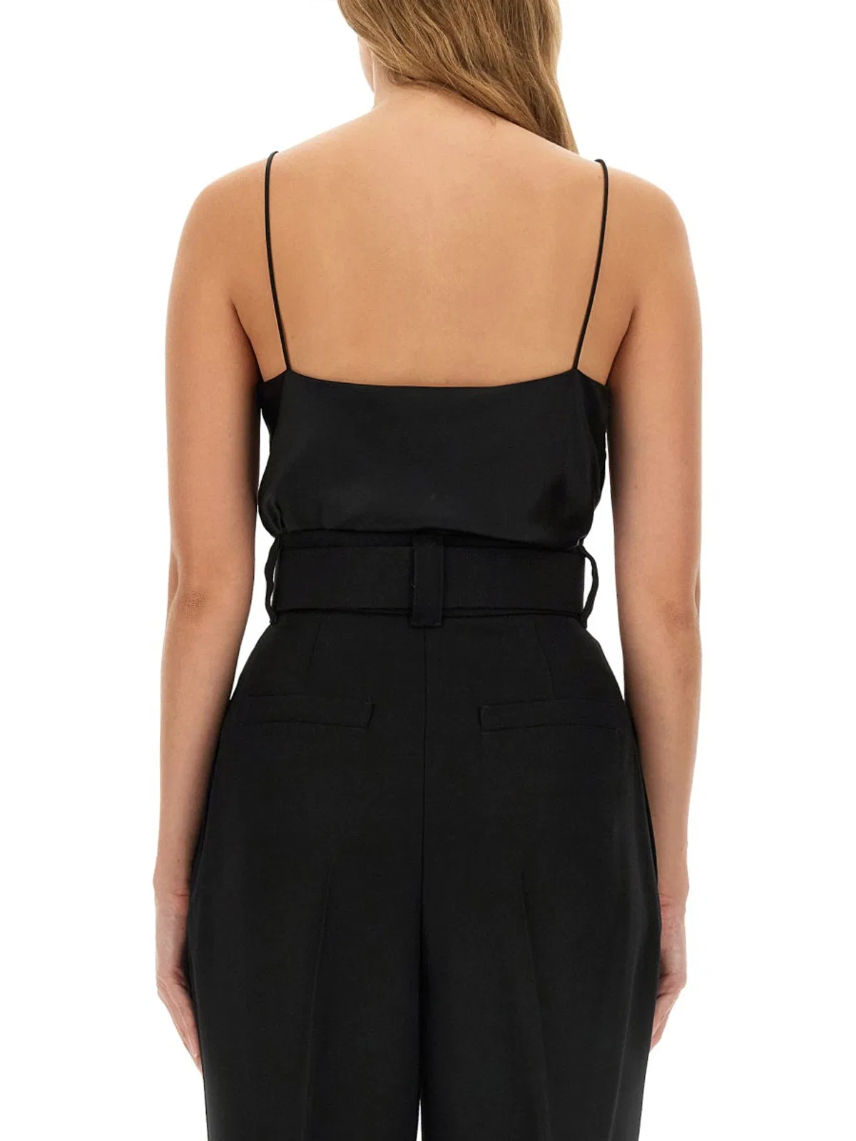 Max Mara Top Metello Piano In Black