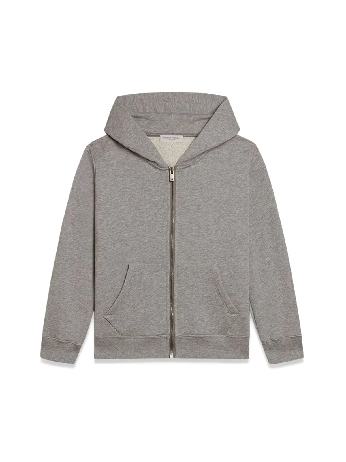 Journey/ Boy's Zipped Sweatshirt Hoodie/ Melange Cotton Stolen From Golden Print