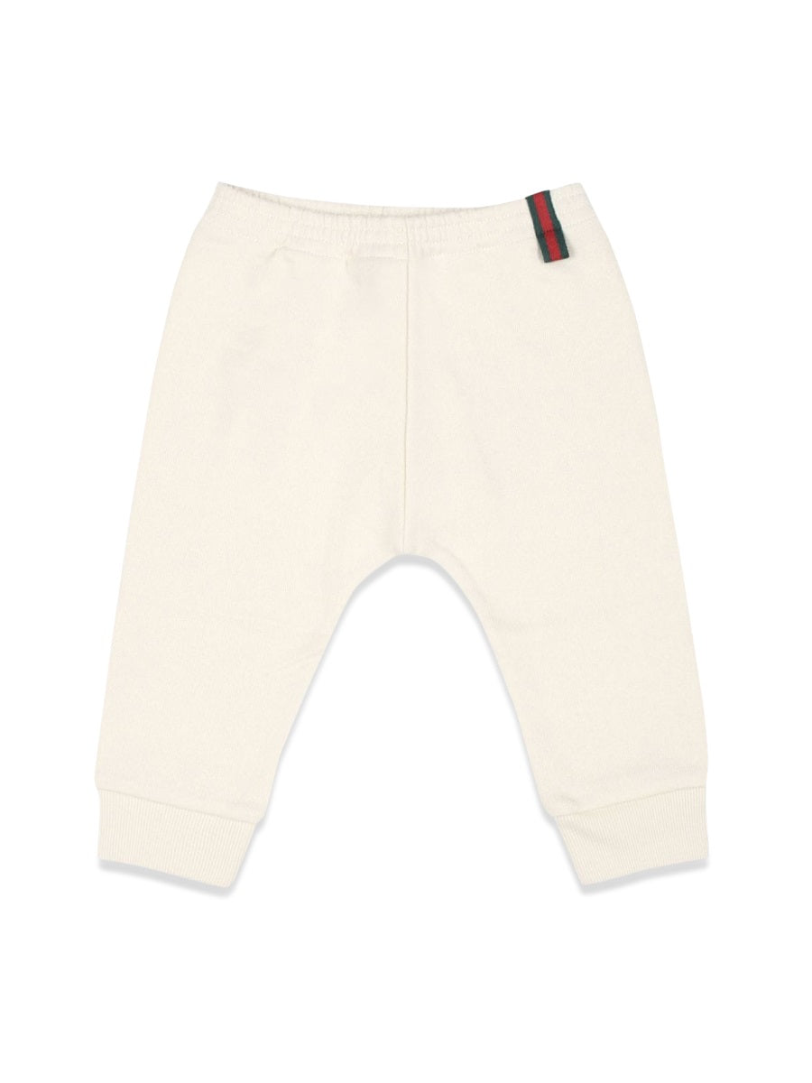 B Pants Flt Ctn Jrs W/Ribbon/ White/Mix