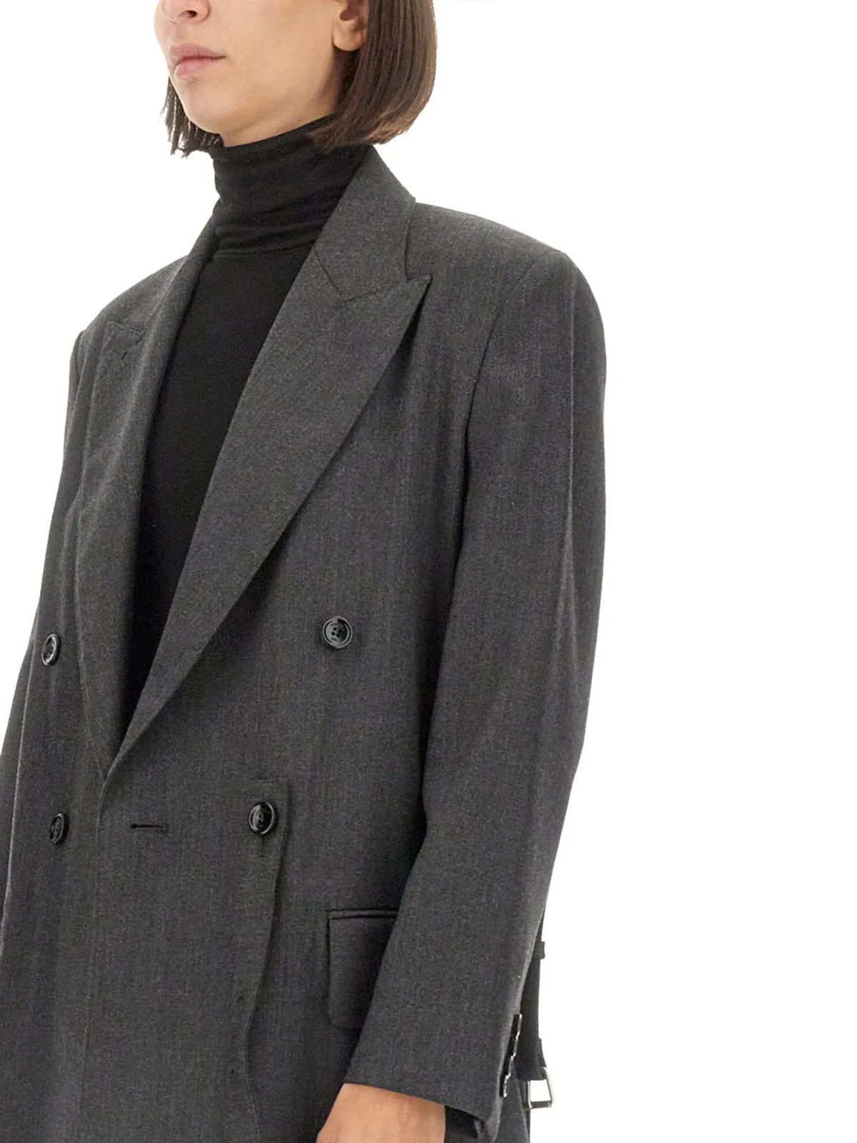 Max Mara Latin Jacket In Gray