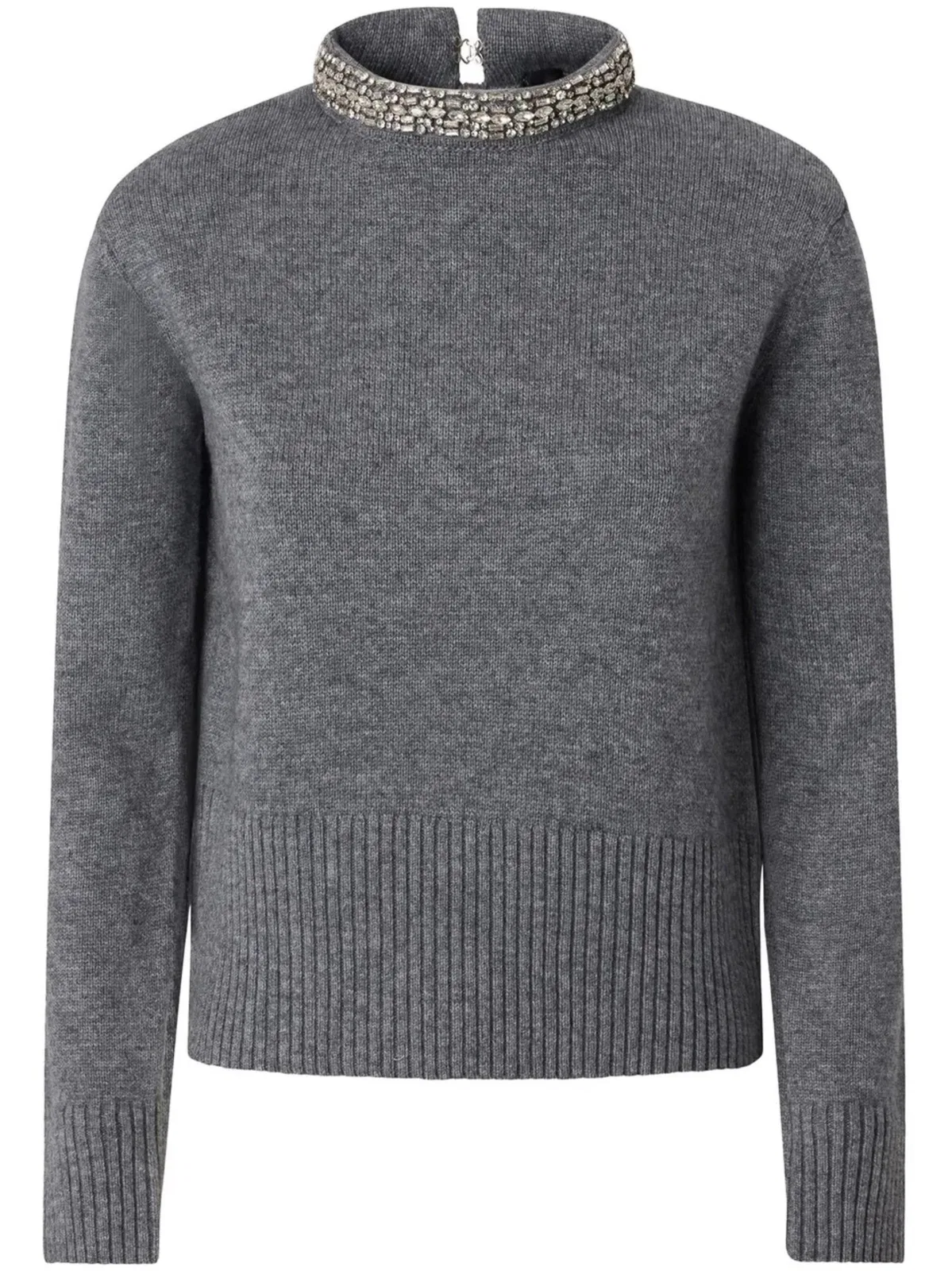 Pinko Berlino Pull Blend Wool In Gray