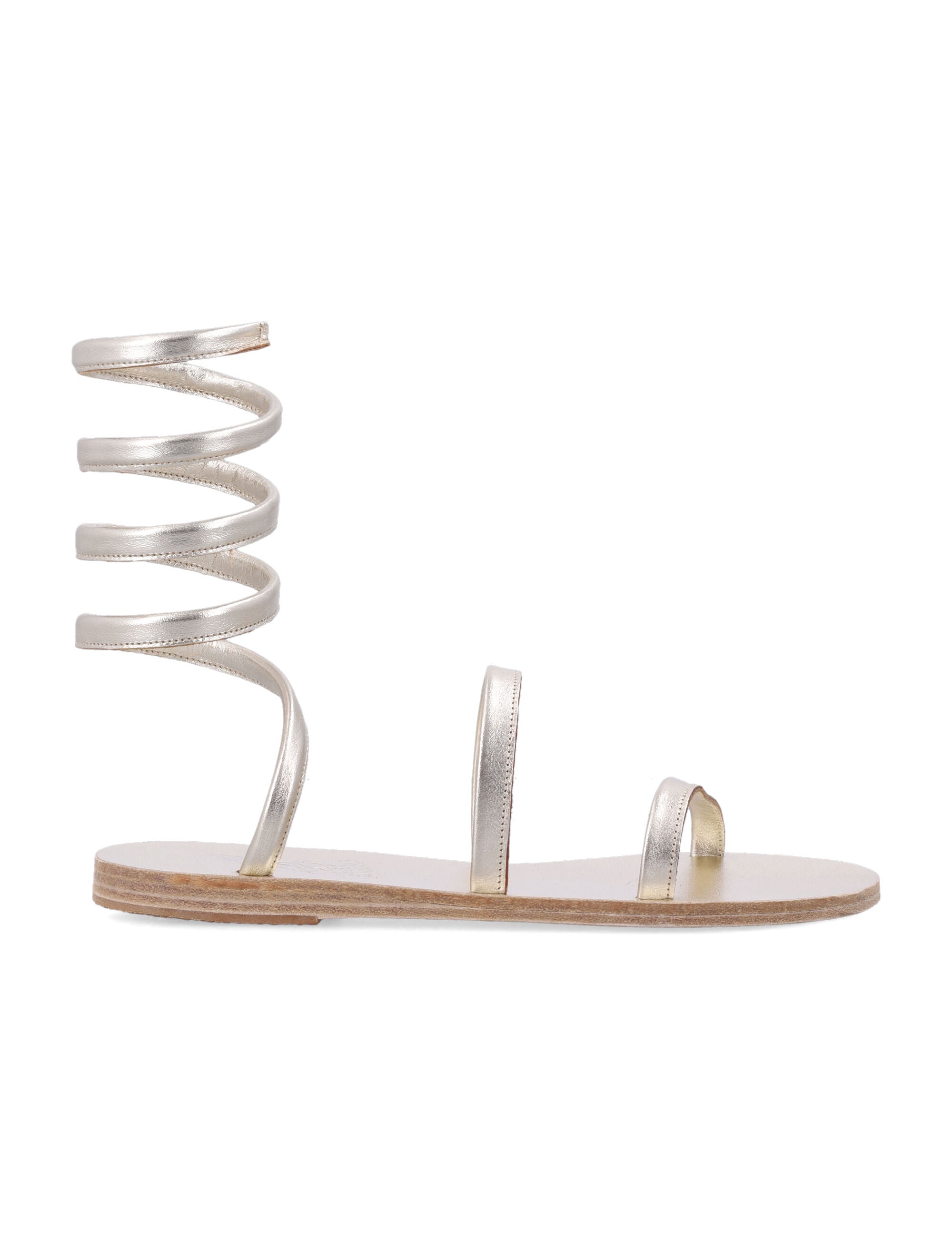 Ancient Greek Ofis Black Sandals