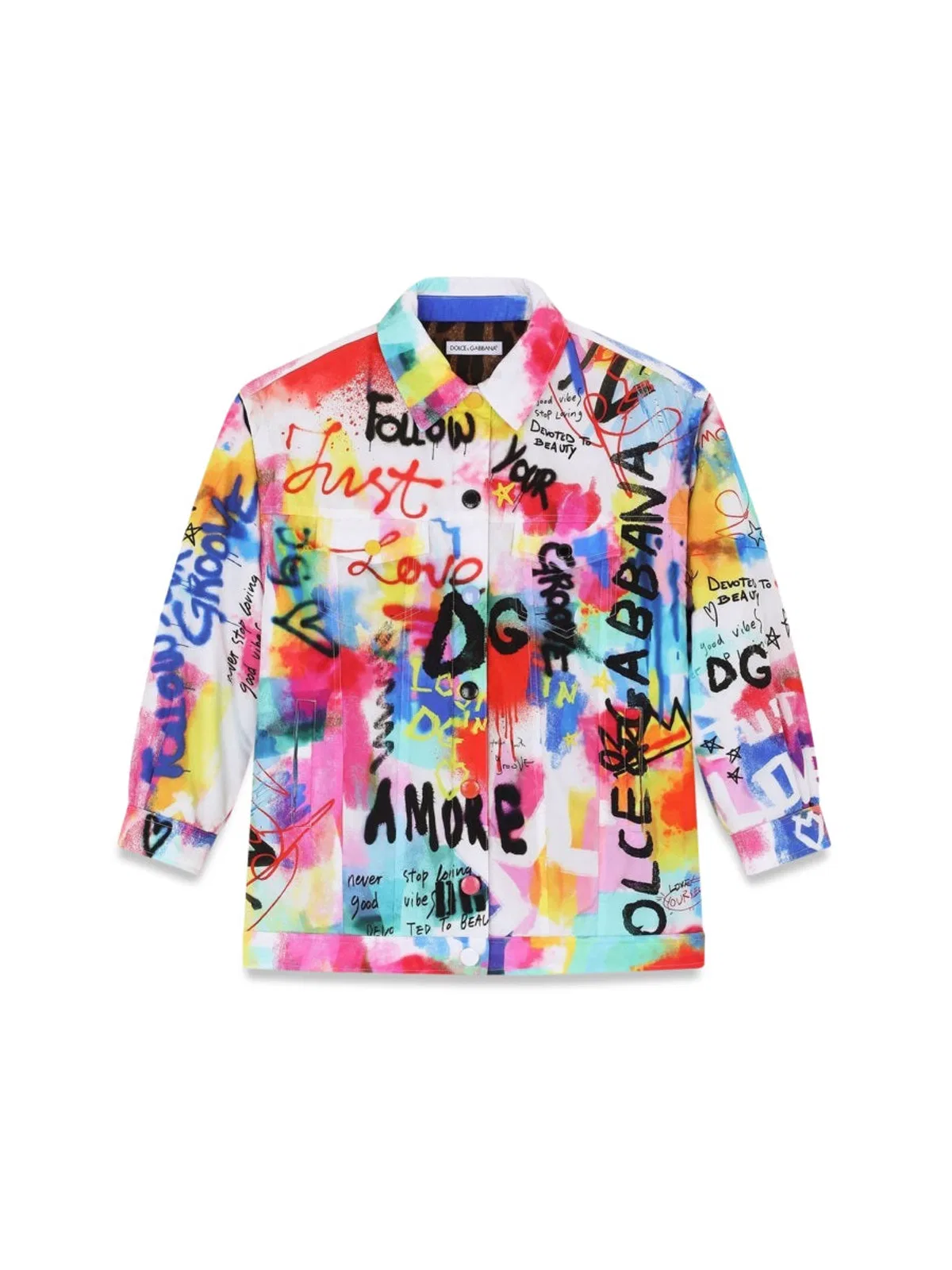 Dolce & Gabbana Jacket In Multicolor