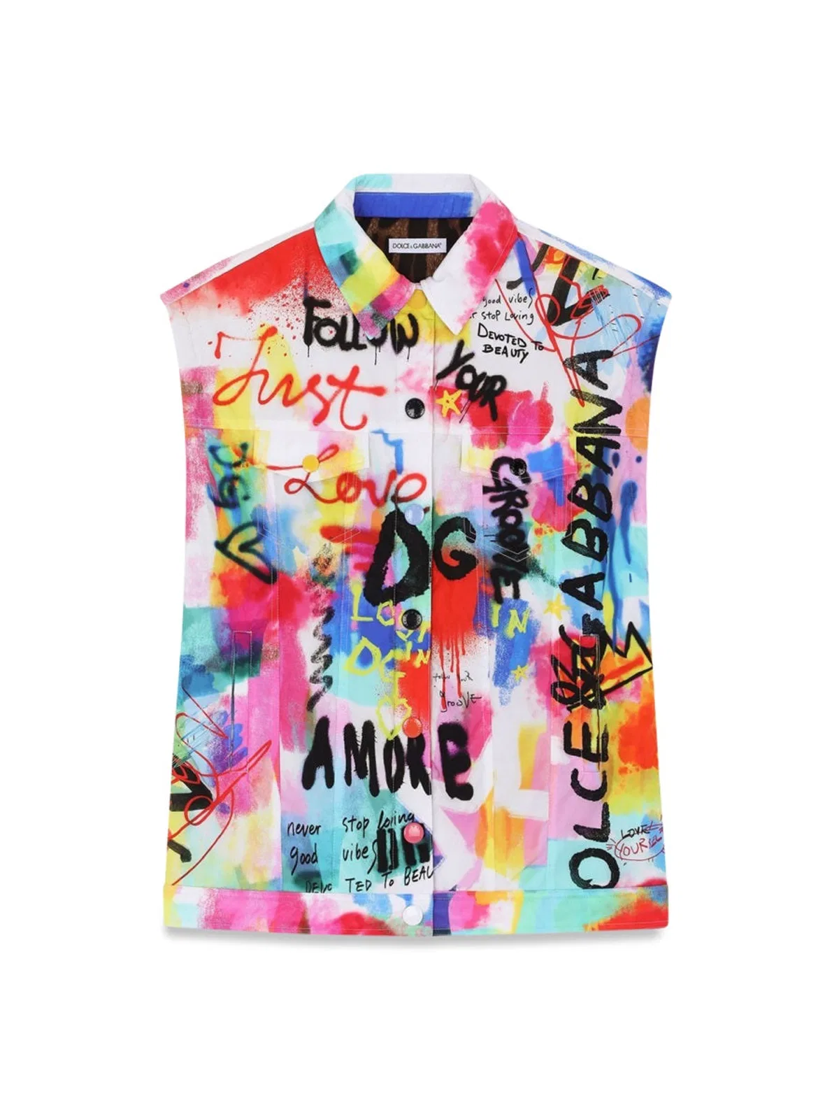 Dolce & Gabbana Jacket In Multicolor