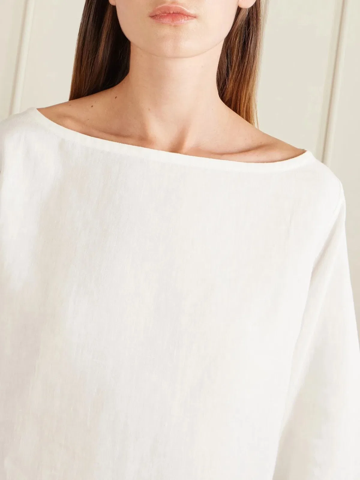 The Row Bluson Junia White In Neutral