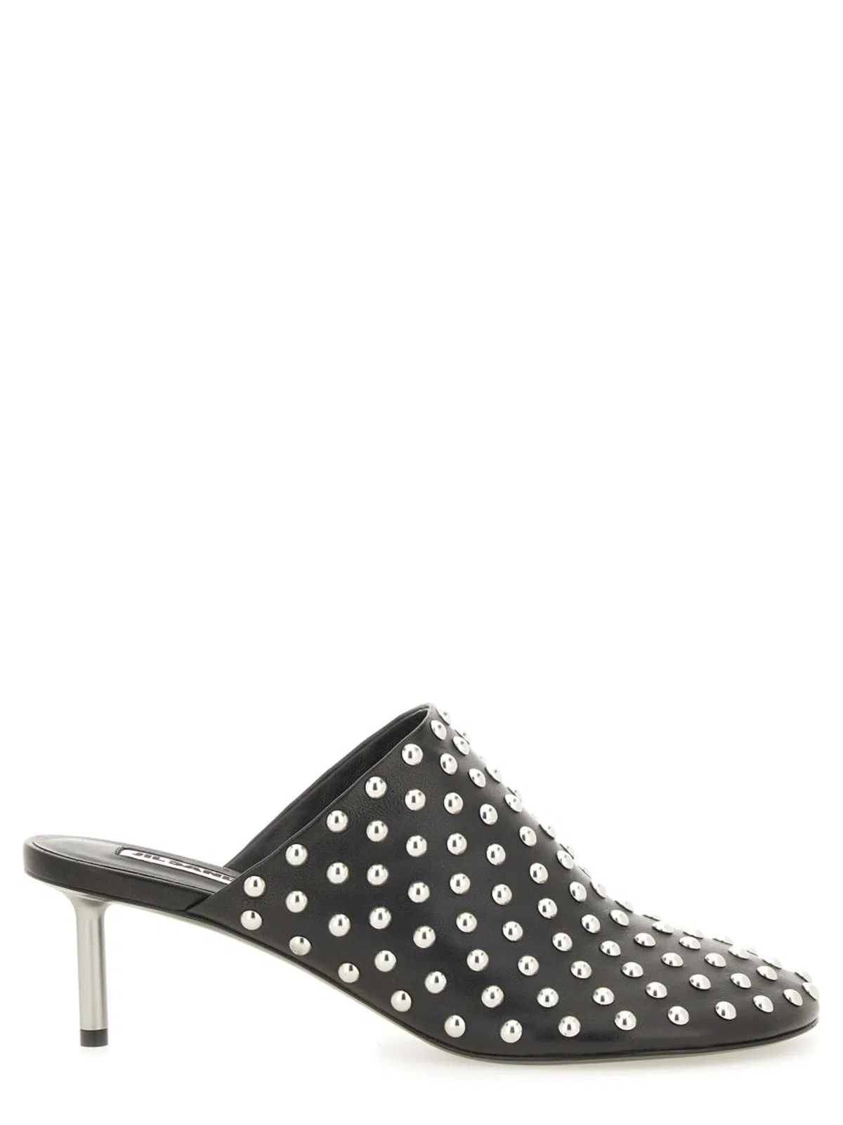 Jil Sander Nappa Leather Mules With Studs