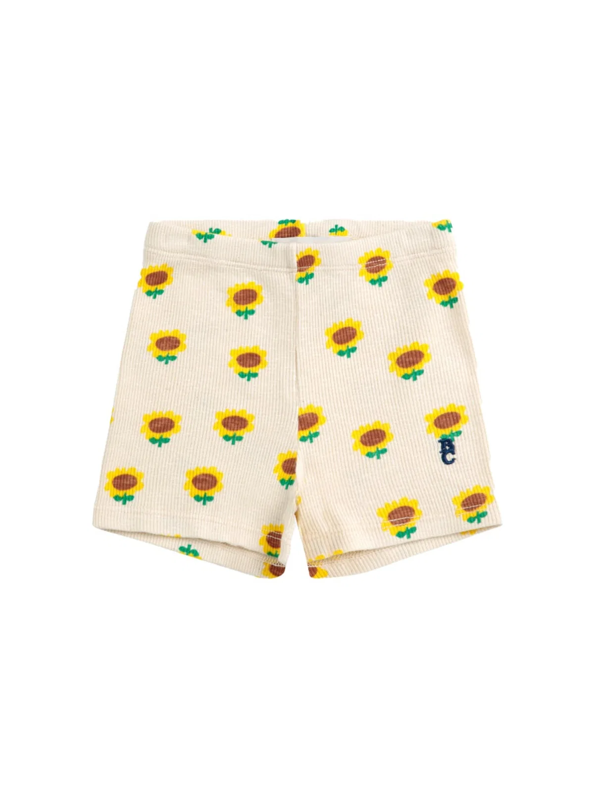 Bobo Choses "sunflower" Shorts In Beige