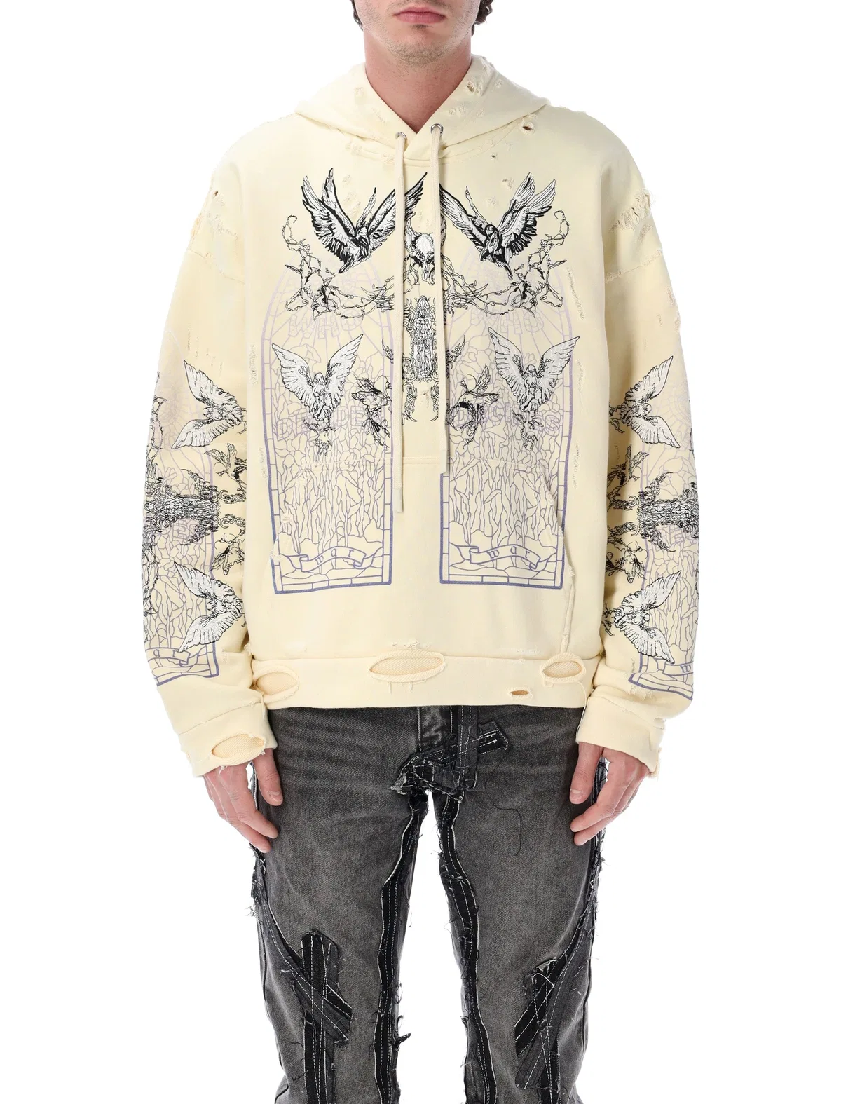 Distressed Ascension Graphic Hoodie