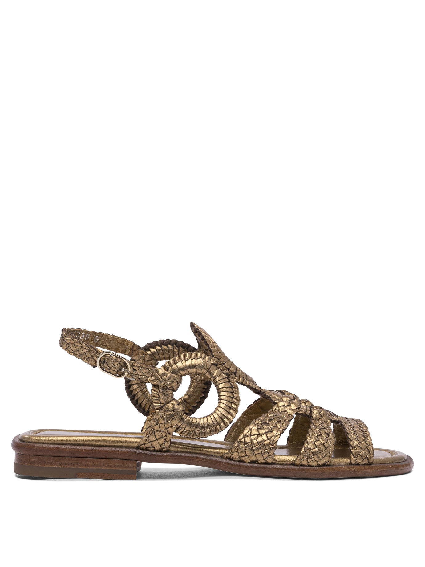 Bronze Rubber Sandals