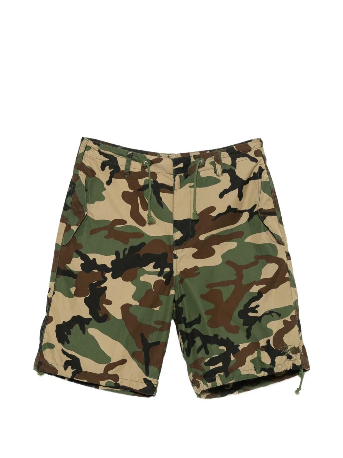Stussy Camouflage Drawstring Pockets