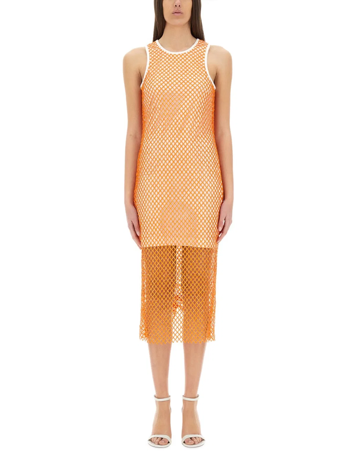 Mesh And Sequin Dress