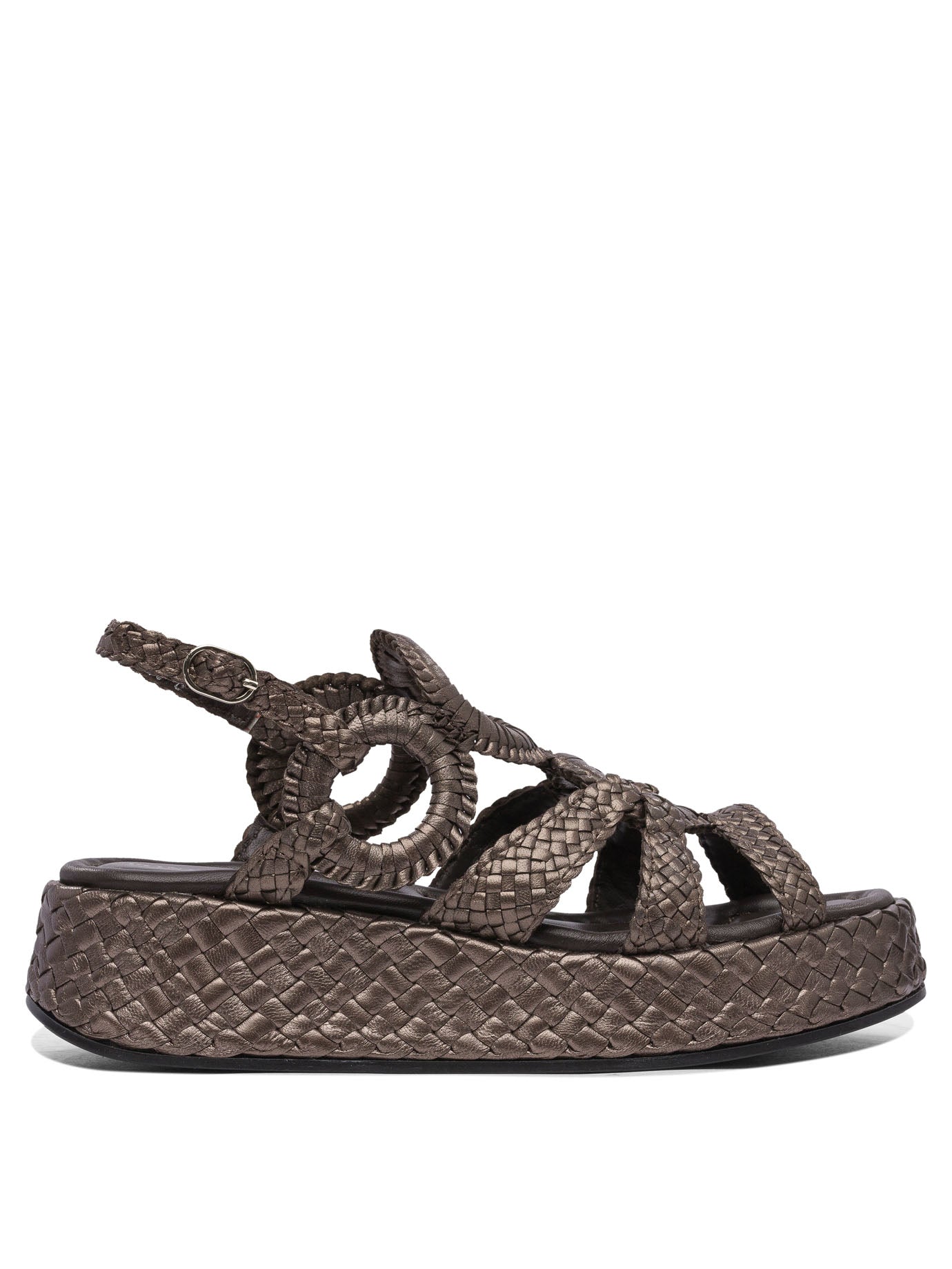 Brown Rubber Sandals