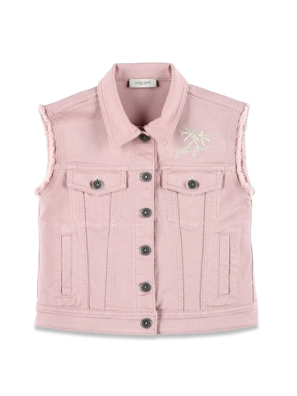 Sleeveless Denim Vest