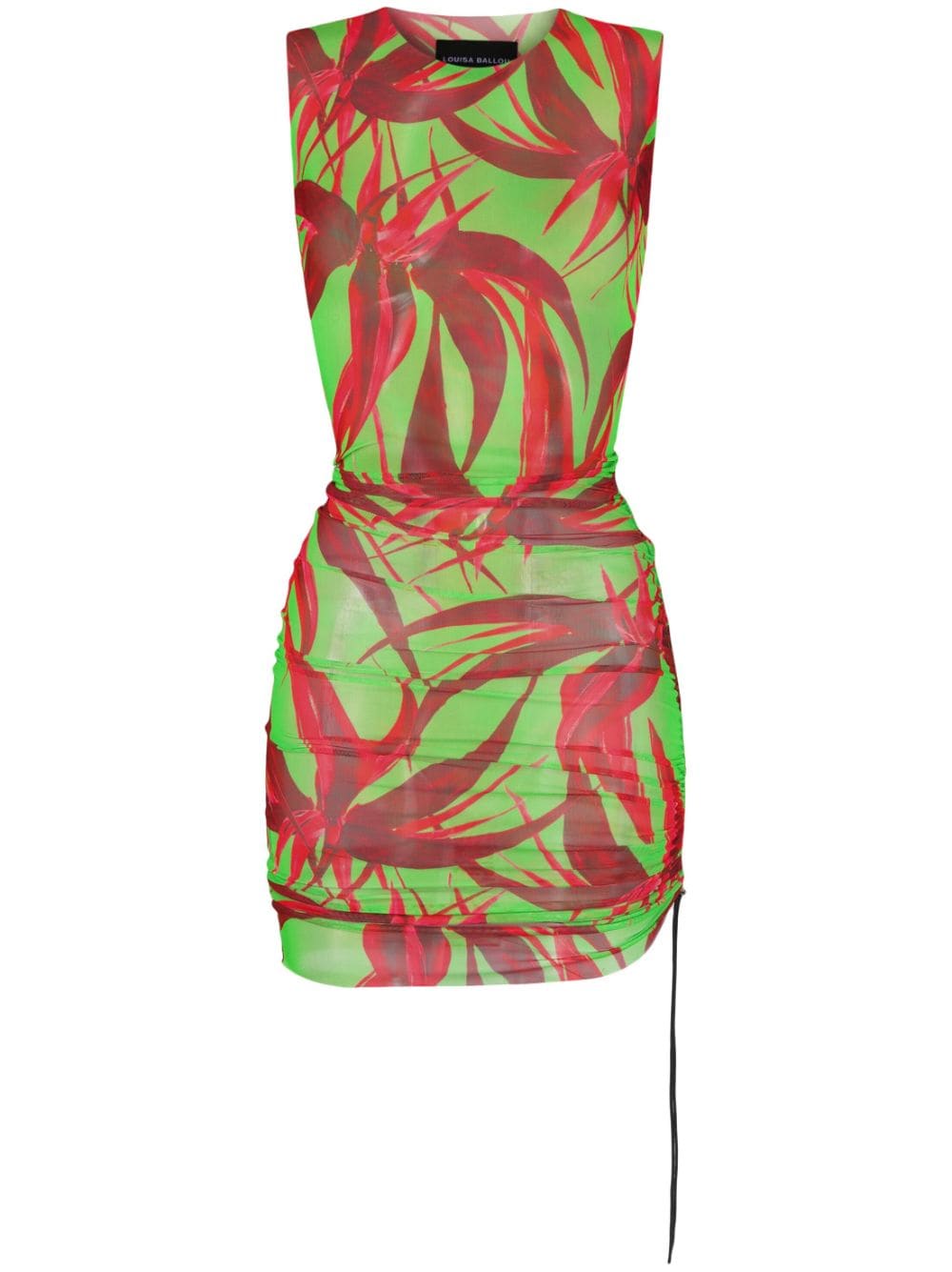 Floral Print Short Dress