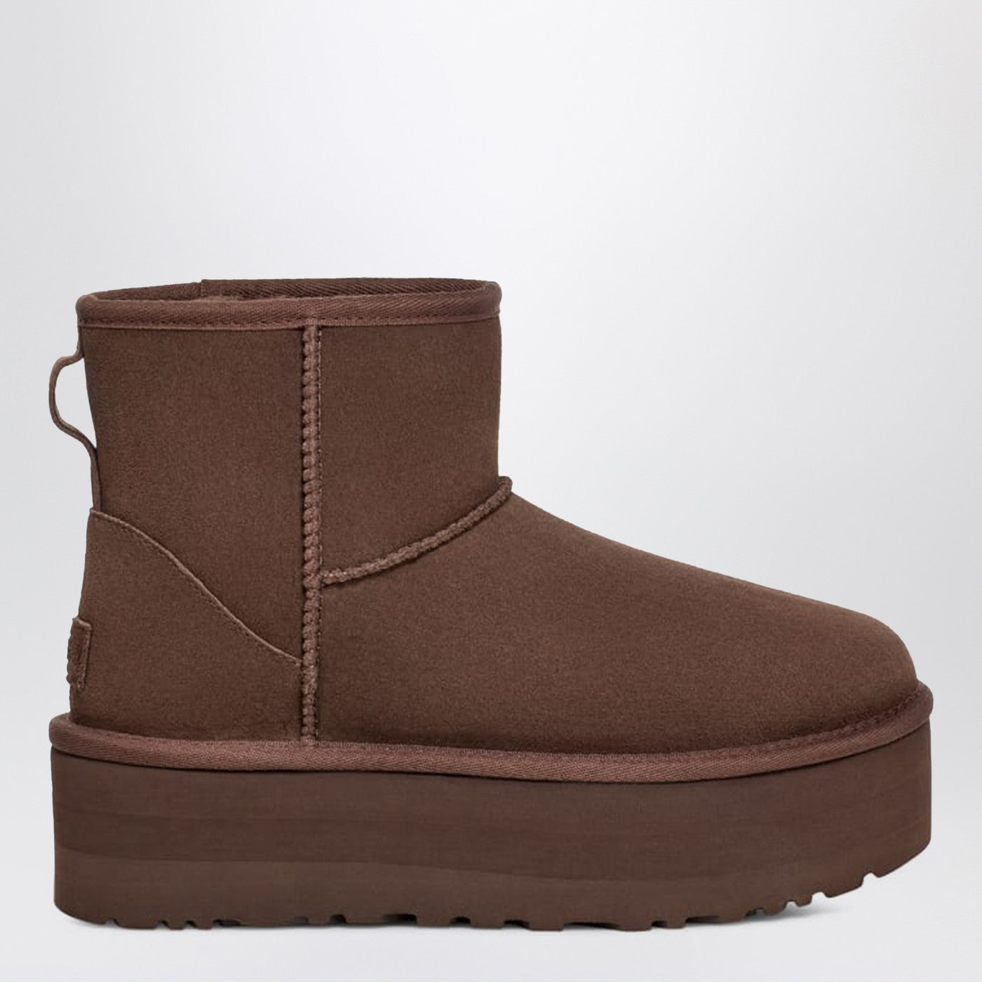 Classic Mini Boots With Brown Platform