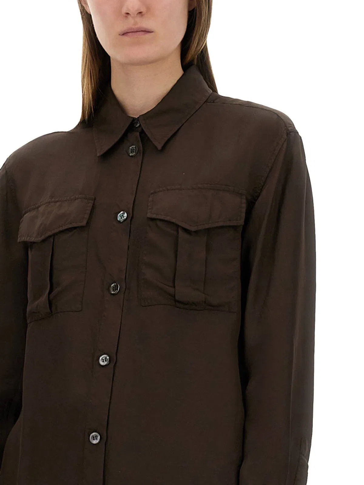 Aspesi Shirt Mod.5489 In Brown
