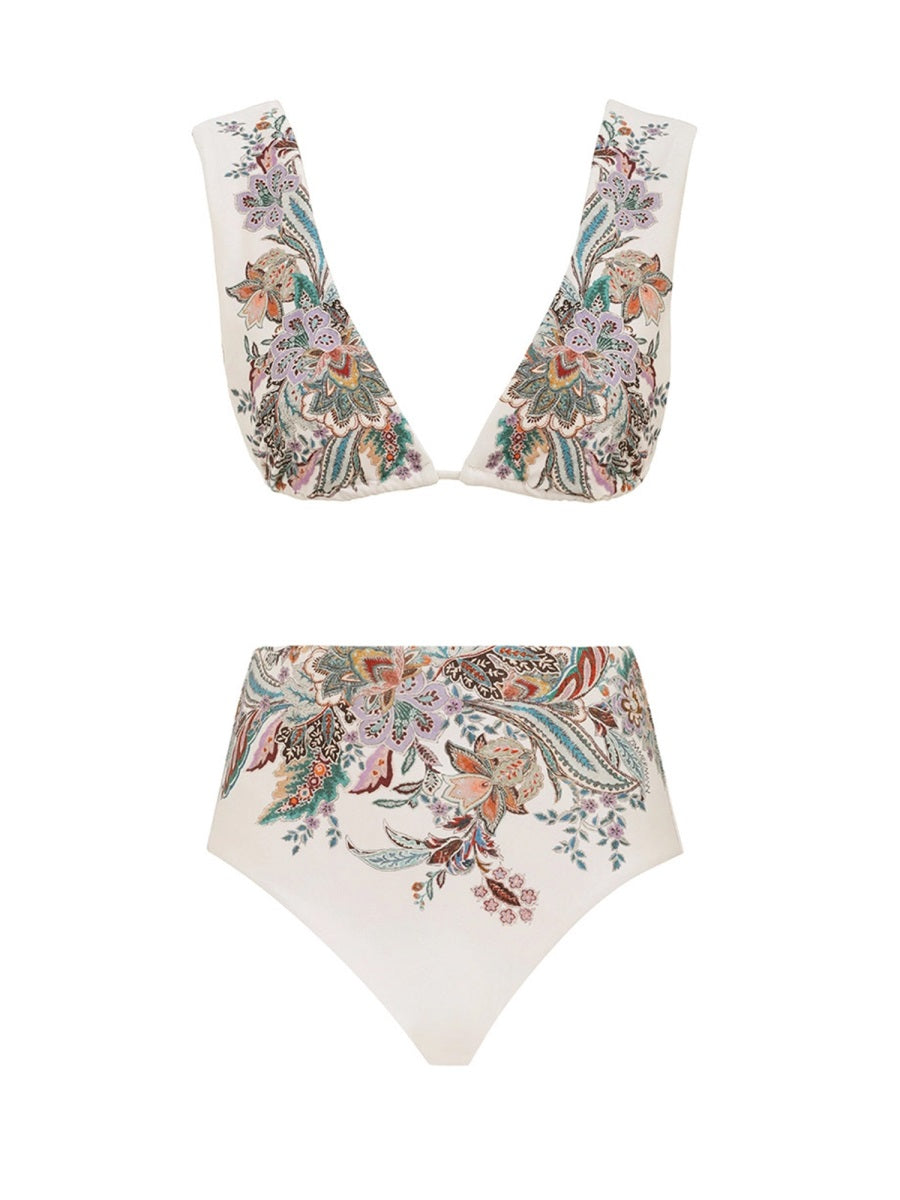 "Rhiannon" Wide Strap Bikini Swimsuit