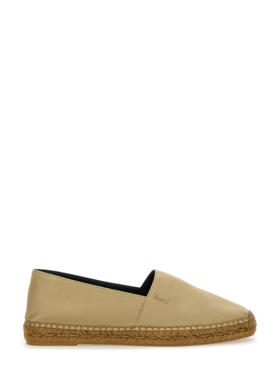 Cotton Gabardine Espadrille