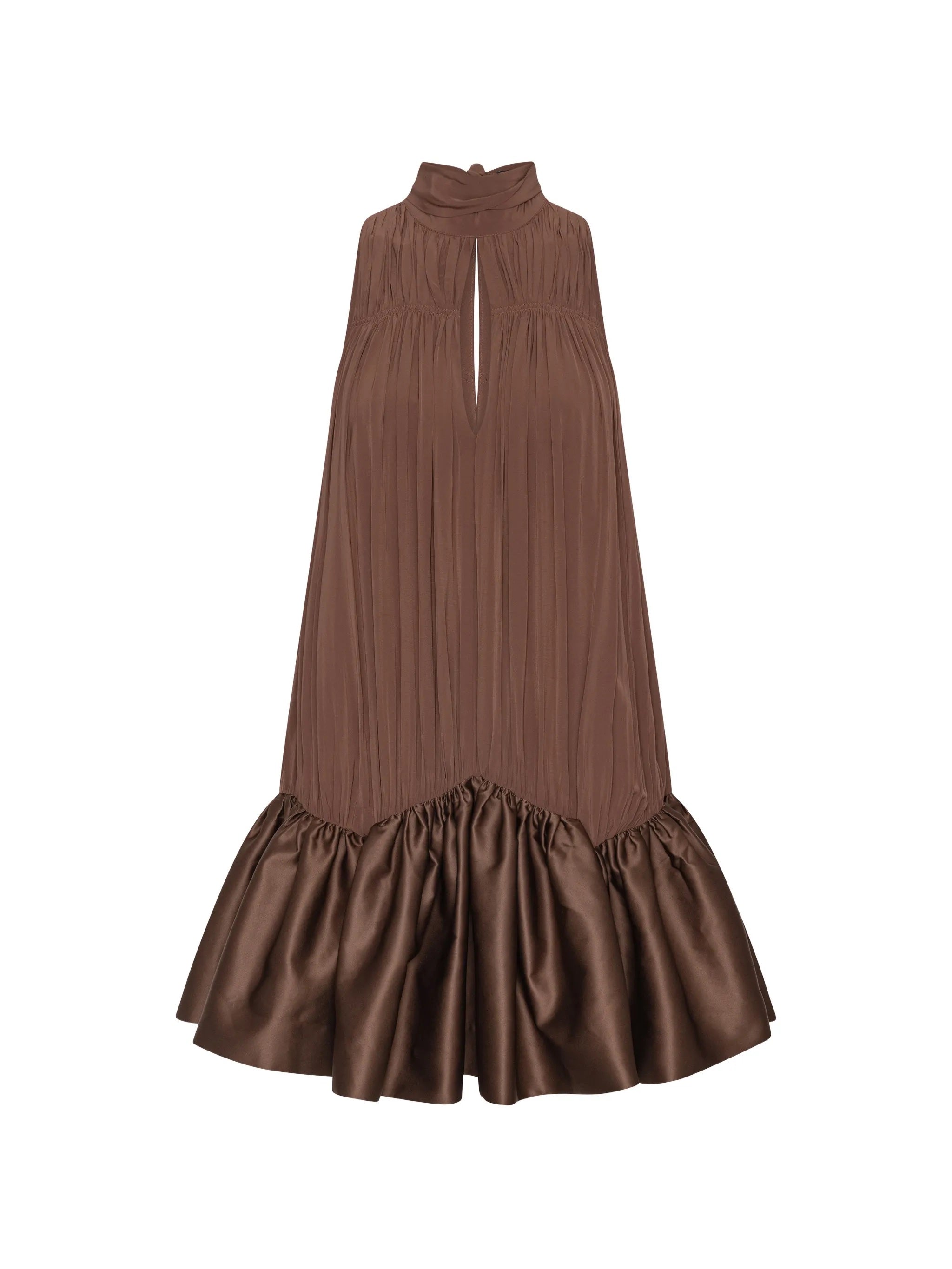 Ruffled Mini Dress