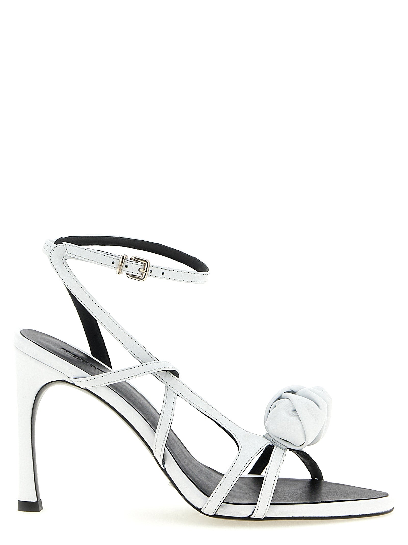 Rotate Birger Christensen 'Leather Knot' Sandals