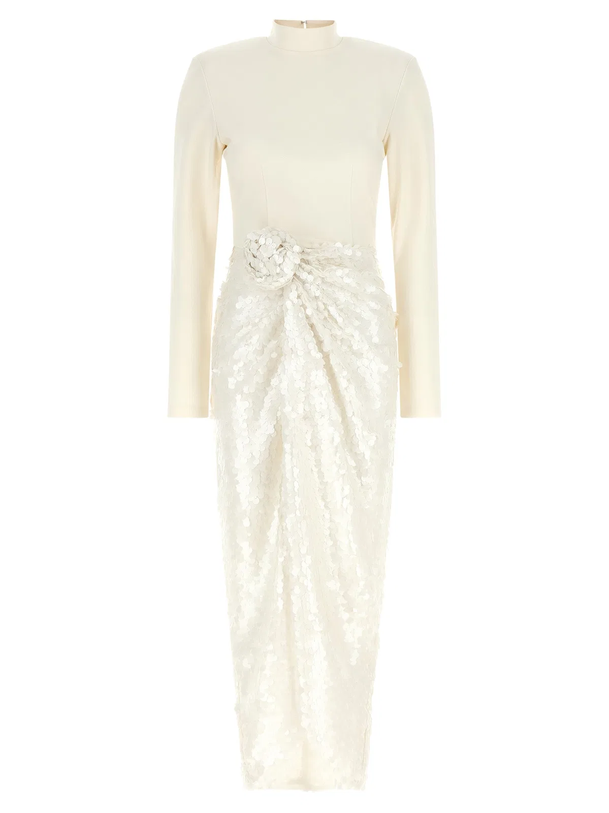 Rotate Birger Christensen 'Knotted' Dress With Flower