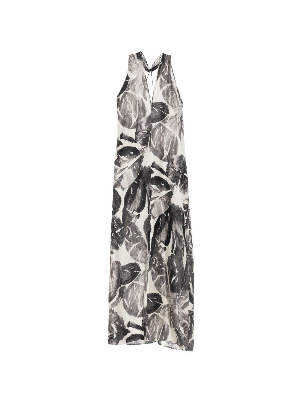 Printed Silk Dress
