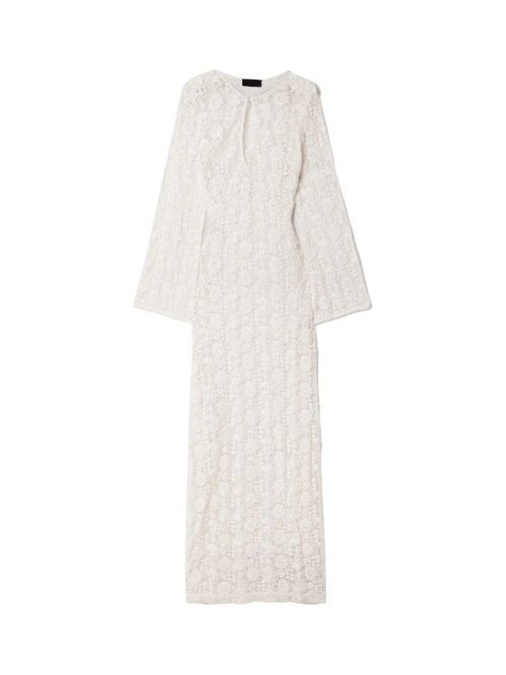 Della Dress Transparent Raw